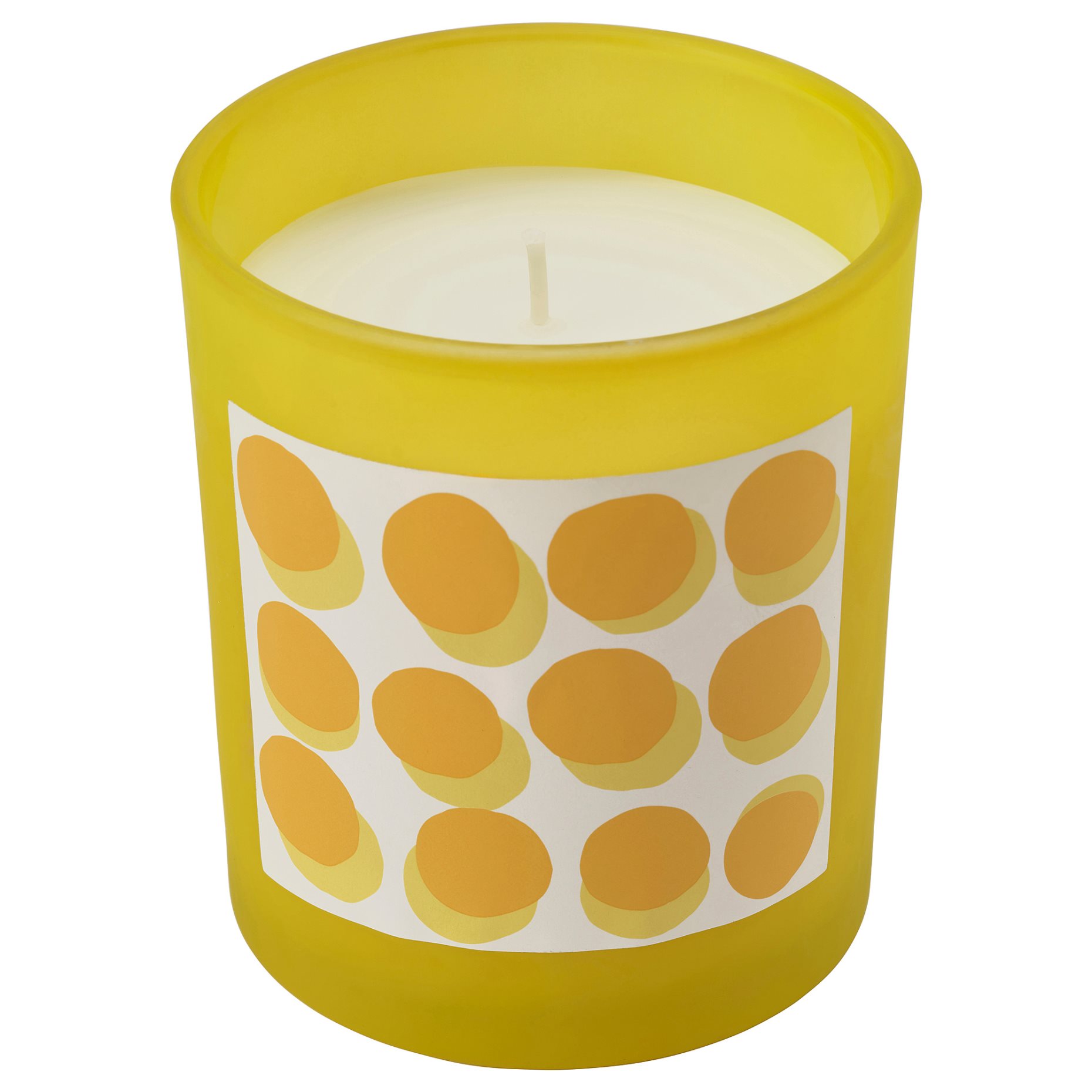 SVARTOXBÄR, αρωματικό κερί σε ποτήρι/μιμόζα, 45 ώρες, 705.826.60