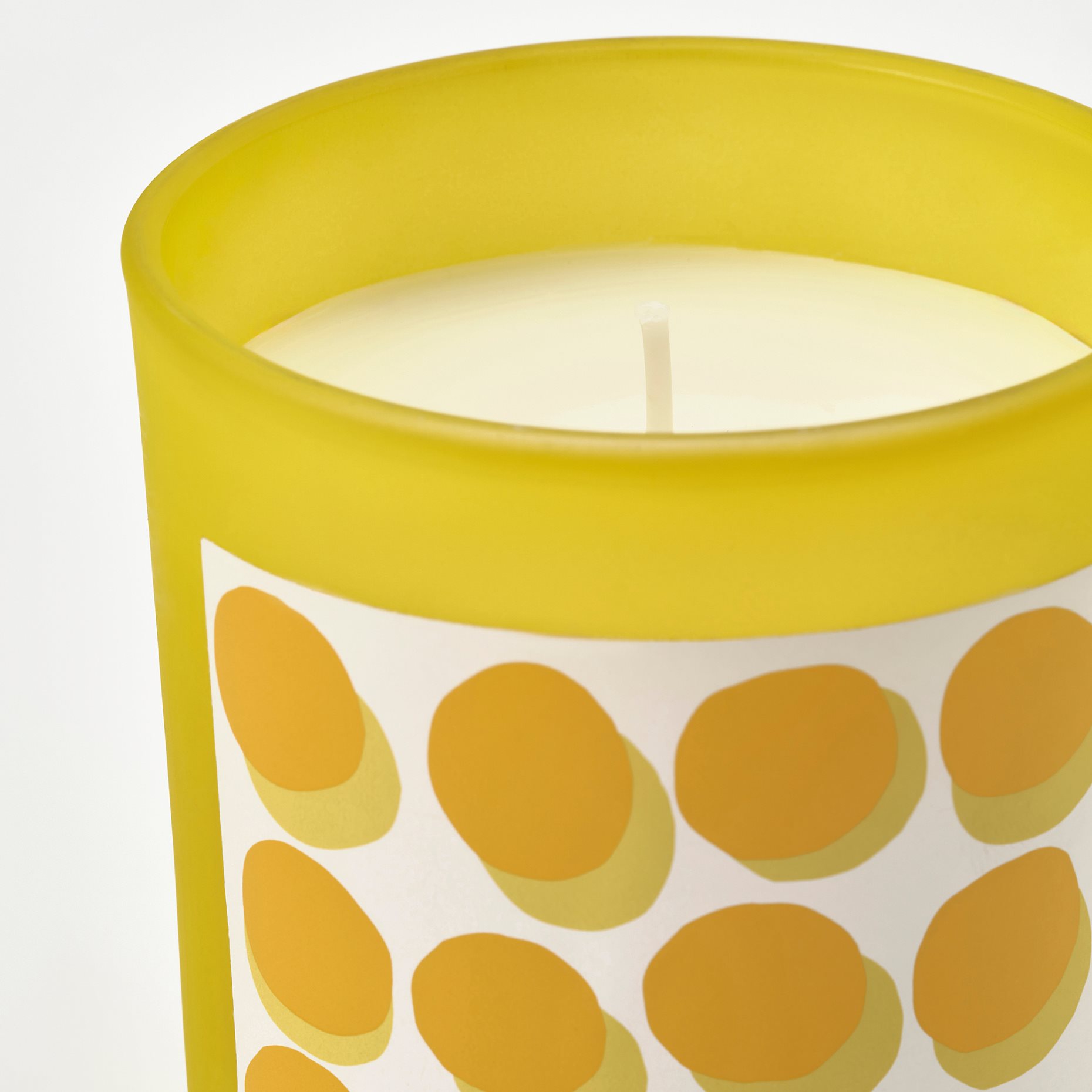 SVARTOXBÄR, αρωματικό κερί σε ποτήρι/μιμόζα, 45 ώρες, 705.826.60