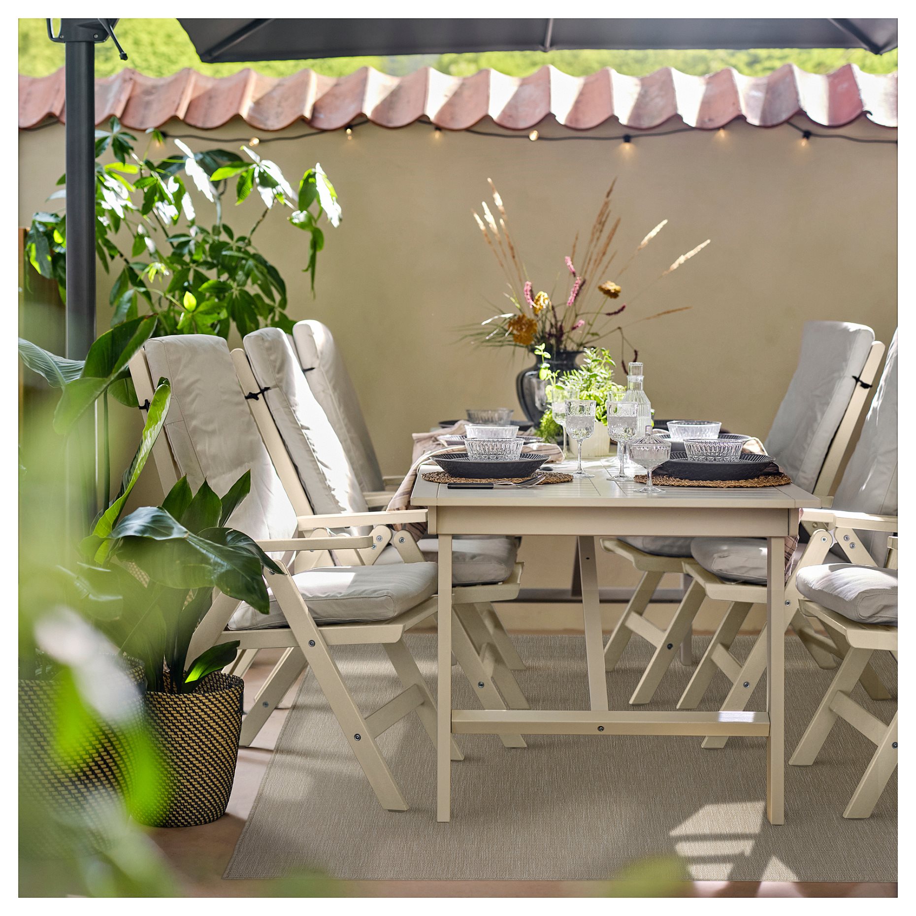 LUFTFARTYG, rug flatwoven in/outdoor, 160x230 cm, 705.937.34