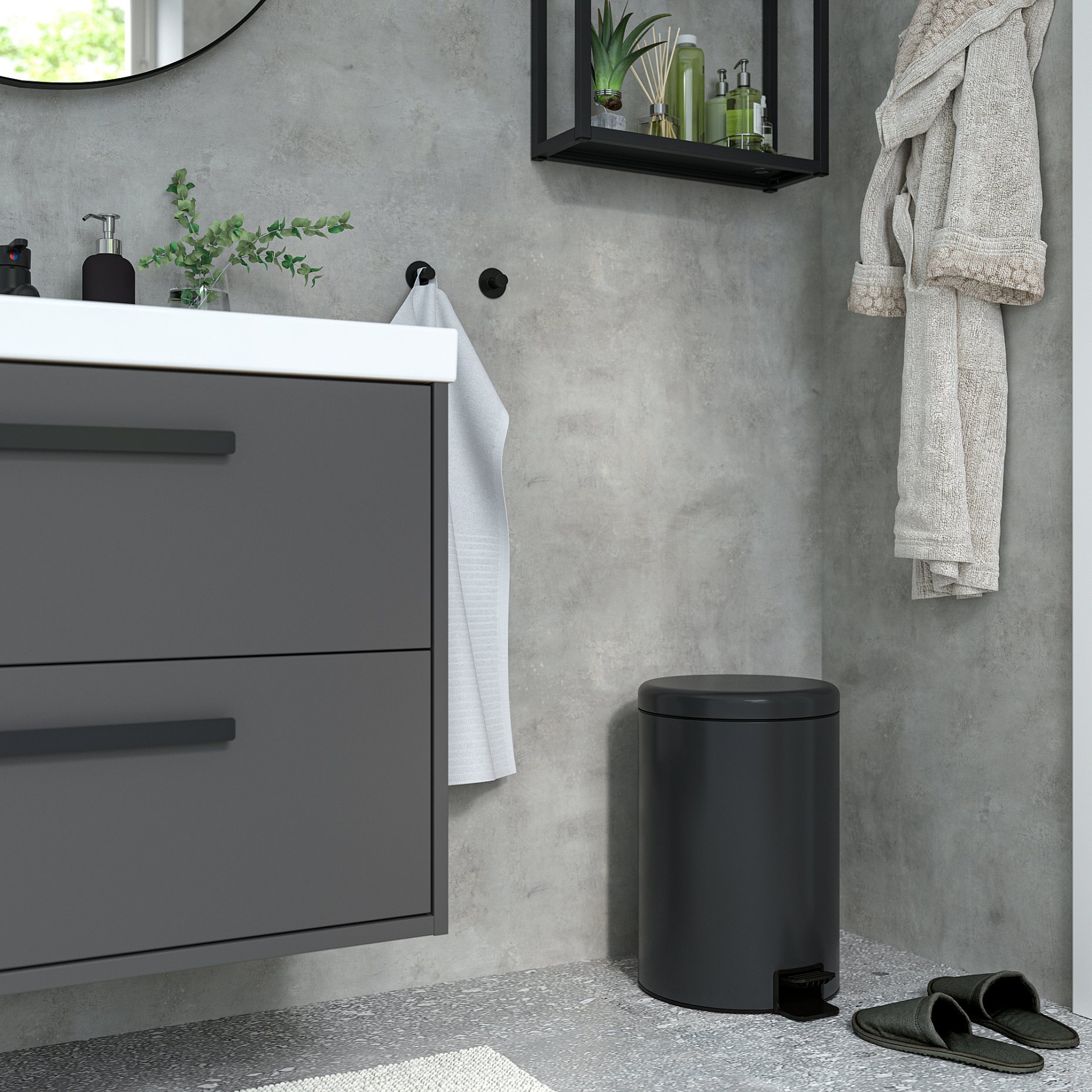 STENTRAPPA, pedal bin, 18 l, 705.953.99