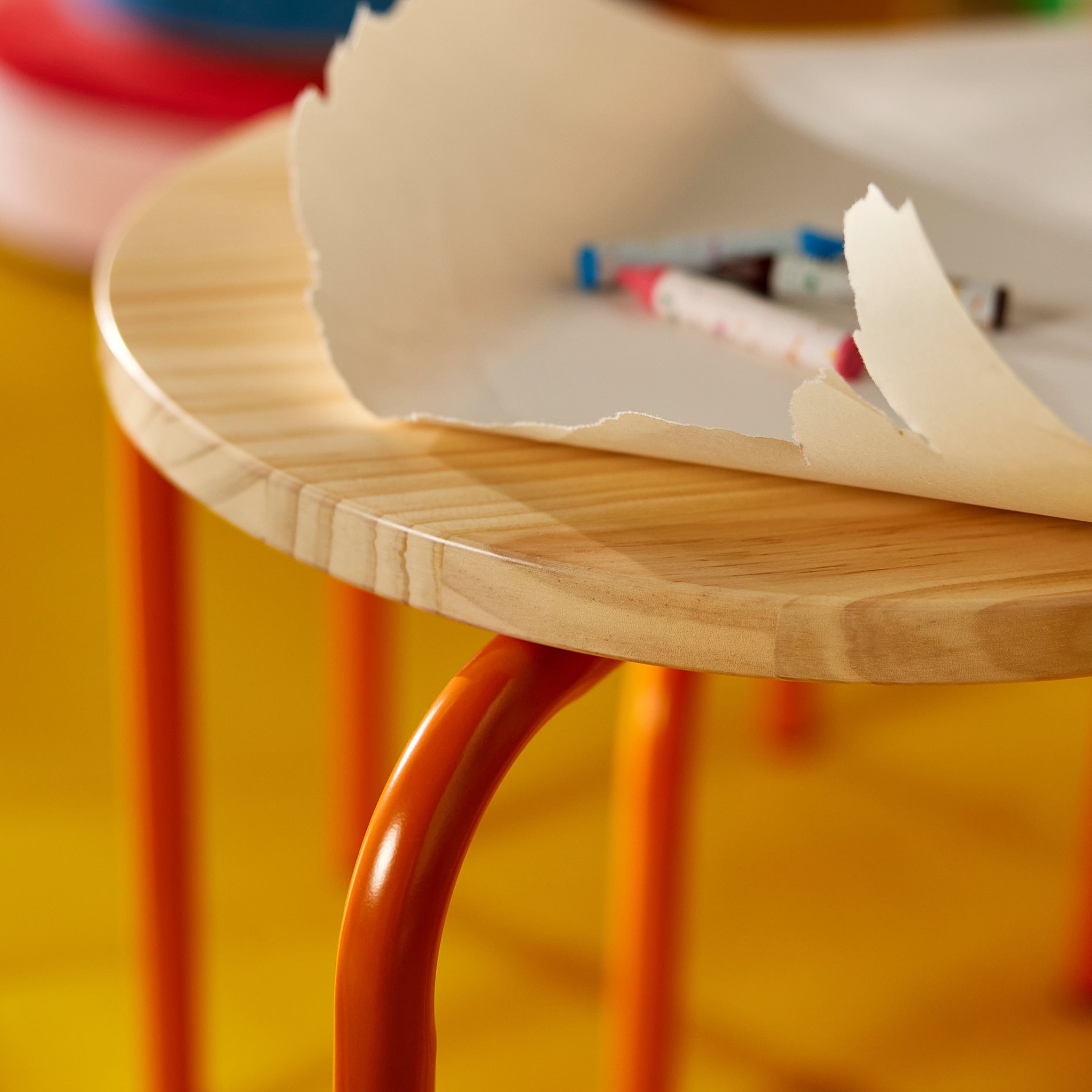 GREJSIMOJS, childrens table, 84x42 cm, 705.989.63