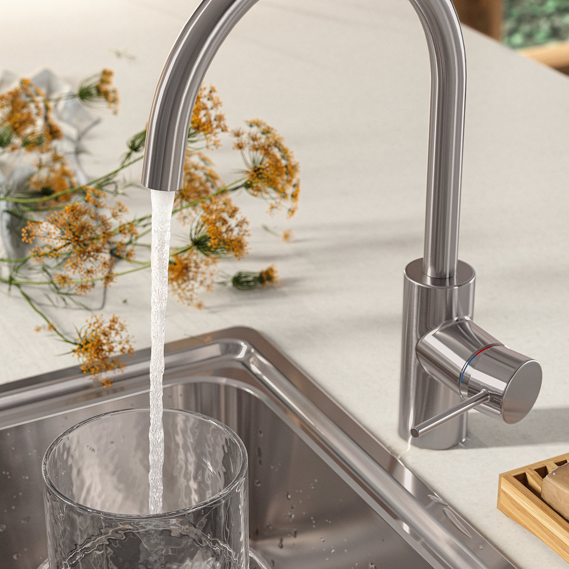 SALLSJÖN, μπαταρία κουζίνας, 706.009.04