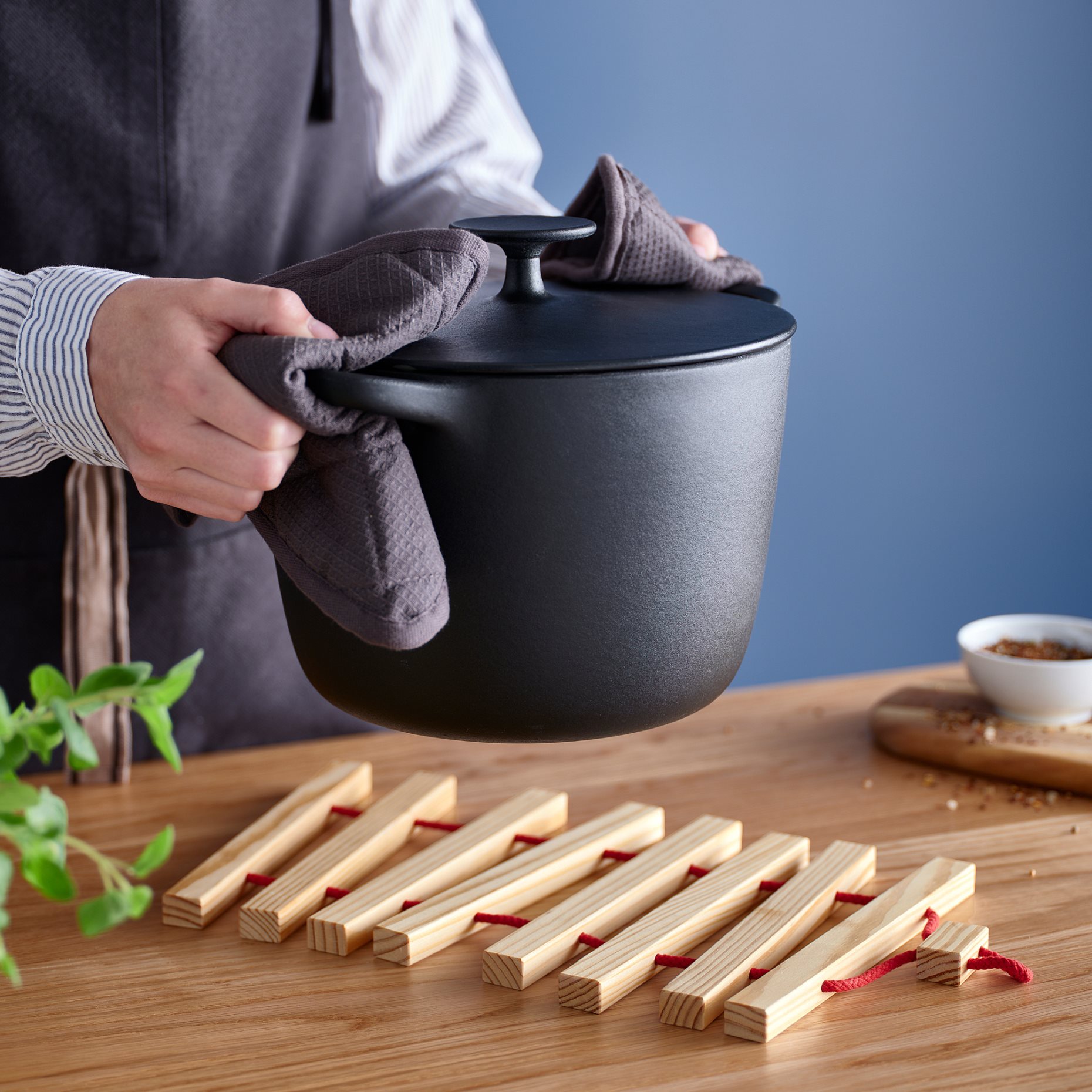 HALVNÄBB, επεκτεινόμενη βάση για κατσαρόλα, 16-32x20 cm, 706.021.73