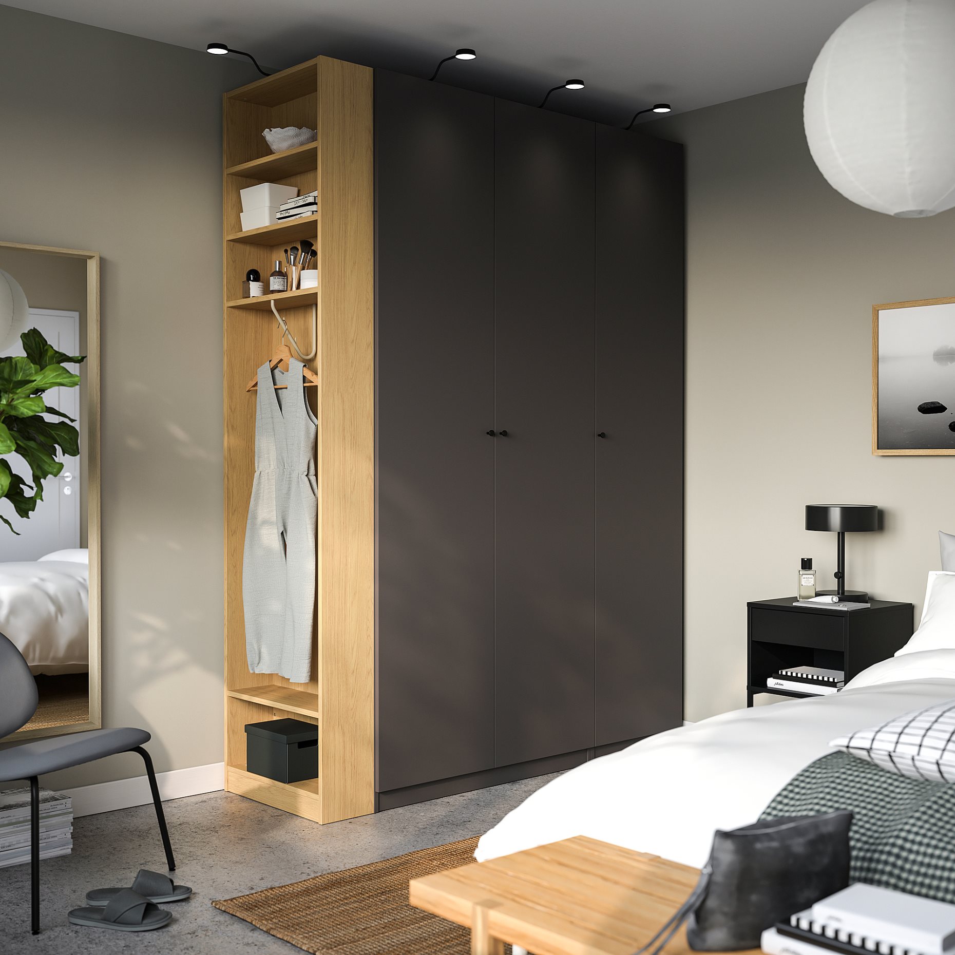 PAX, add-on end-unit, 20x58x236 cm, 706.038.51