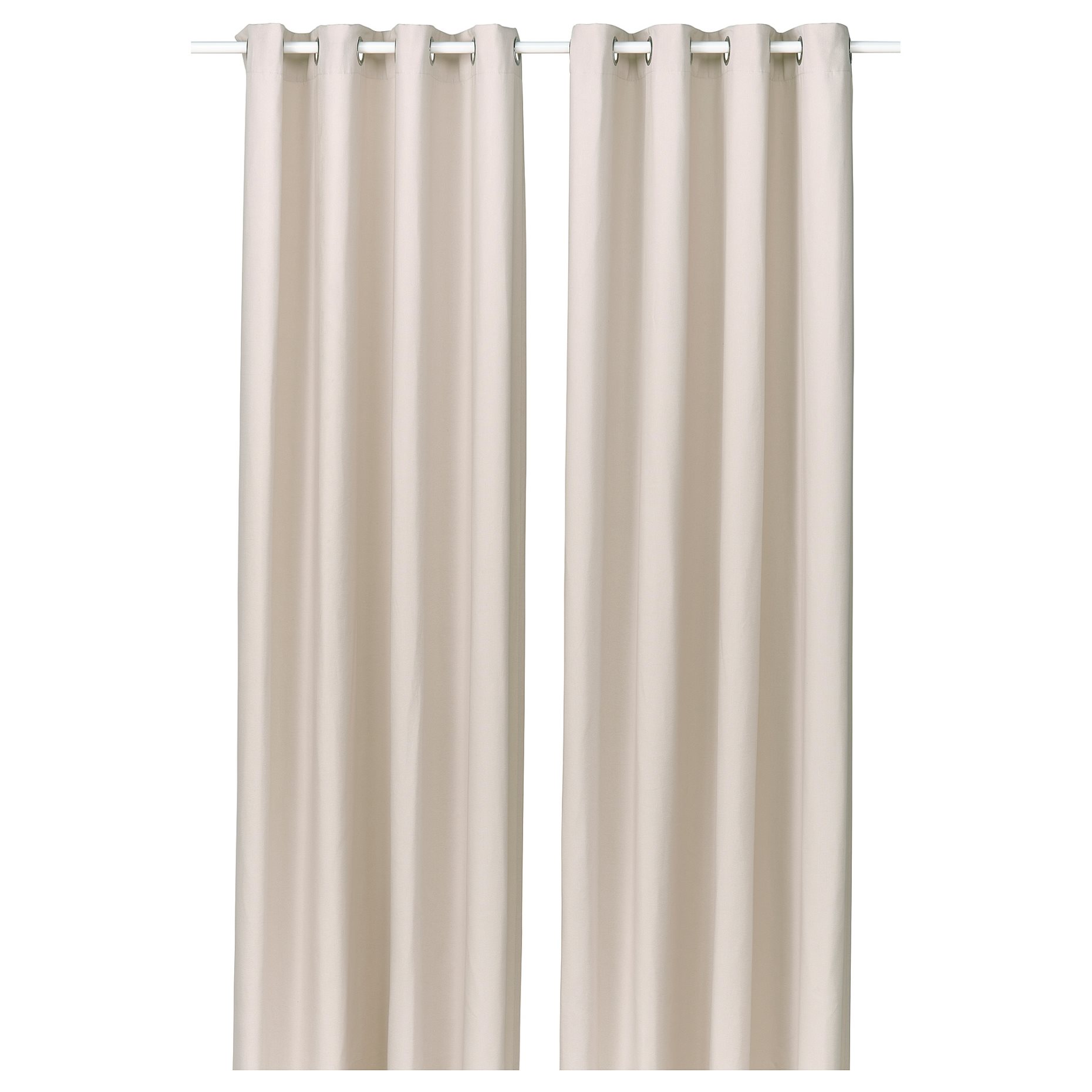 GINSTMOTT, curtains with eyelets/1 pair, 145x300 cm, 706.054.16