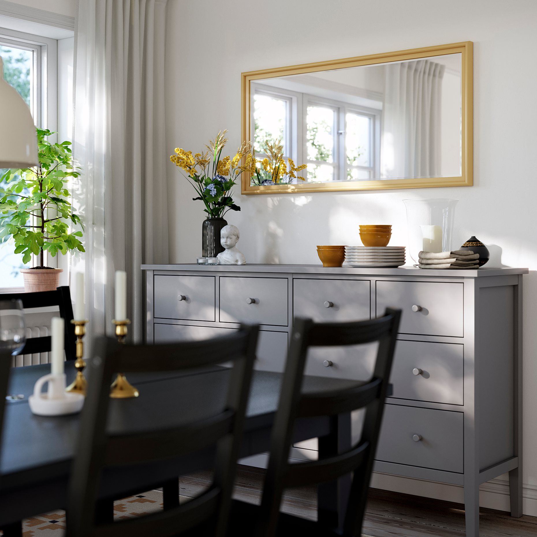 PINGSTSYREN, mirror, 60x120 cm, 706.100.93