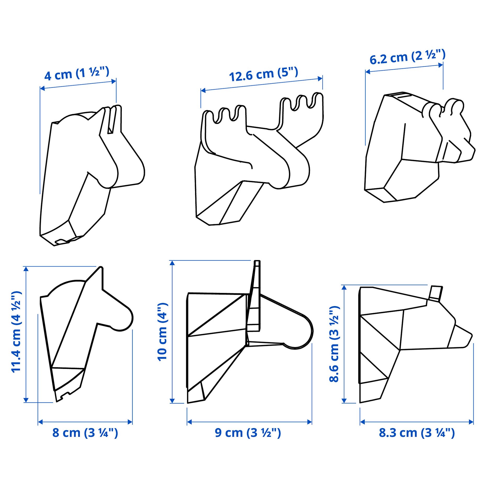FRÖSÅDD, άγκιστρο, 3 τεμ., 706.124.45
