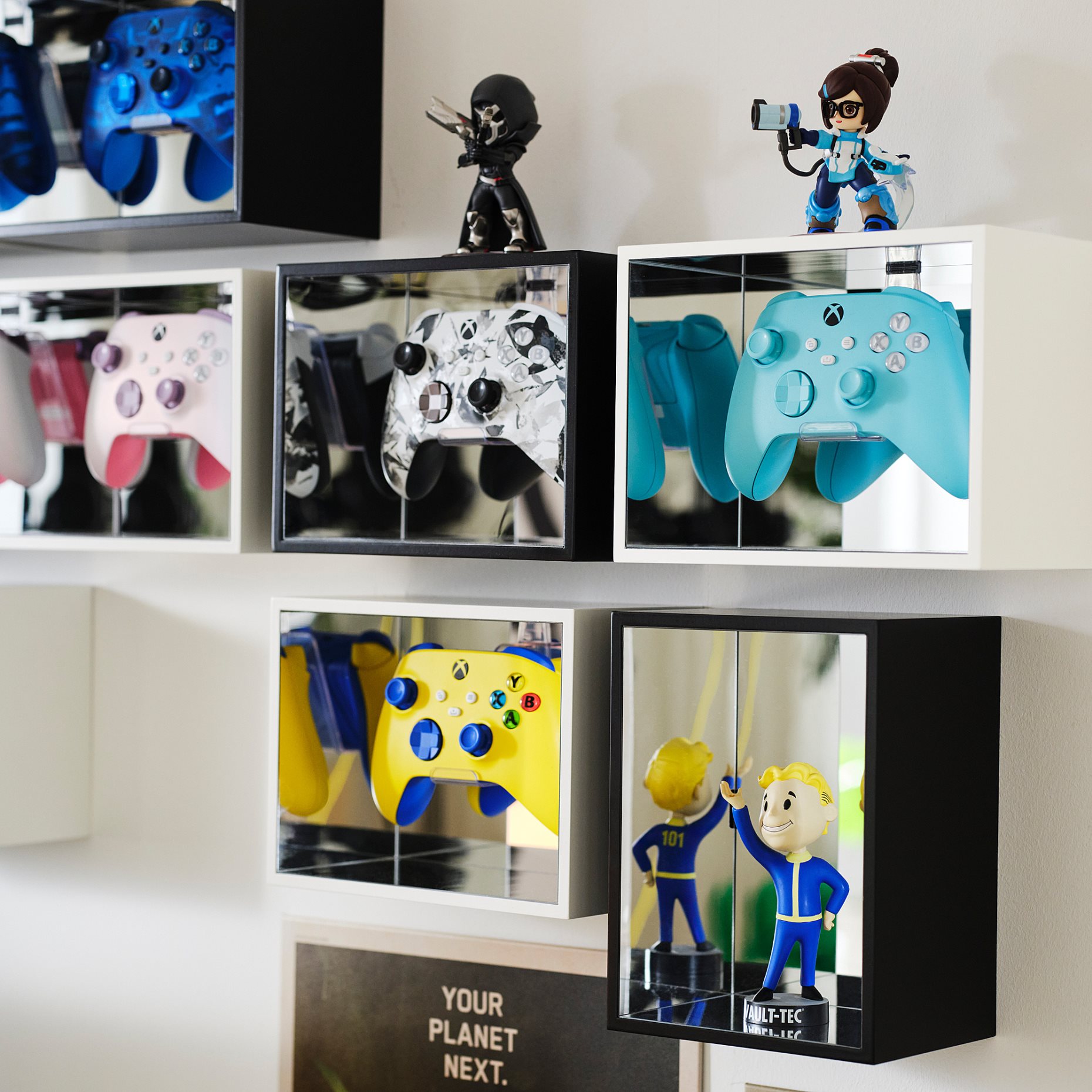 YXSTABY, gaming controller/display box, 22x12x16 cm, 706.200.11