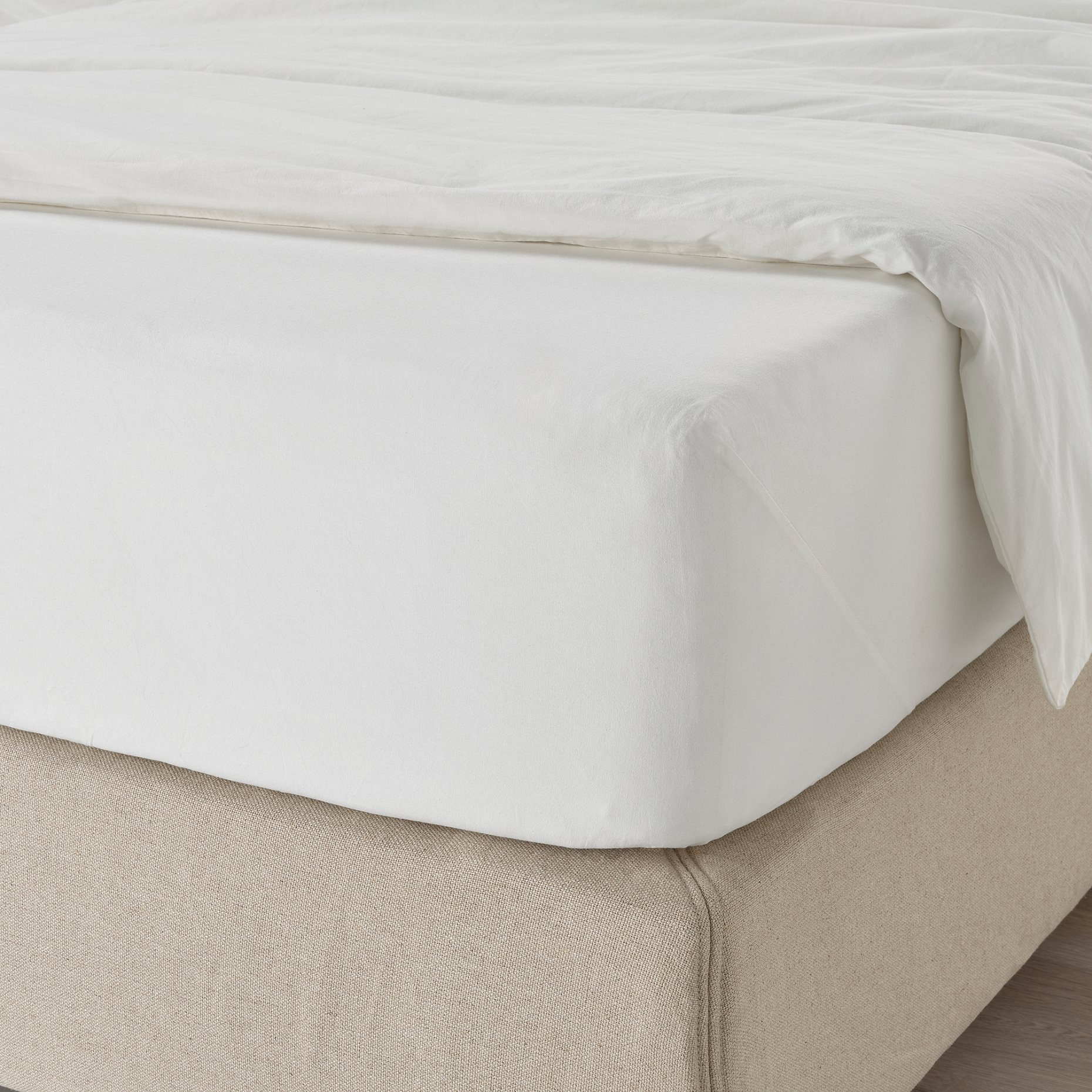 DVALA, fitted sheet, 160x200 cm, 706.211.43