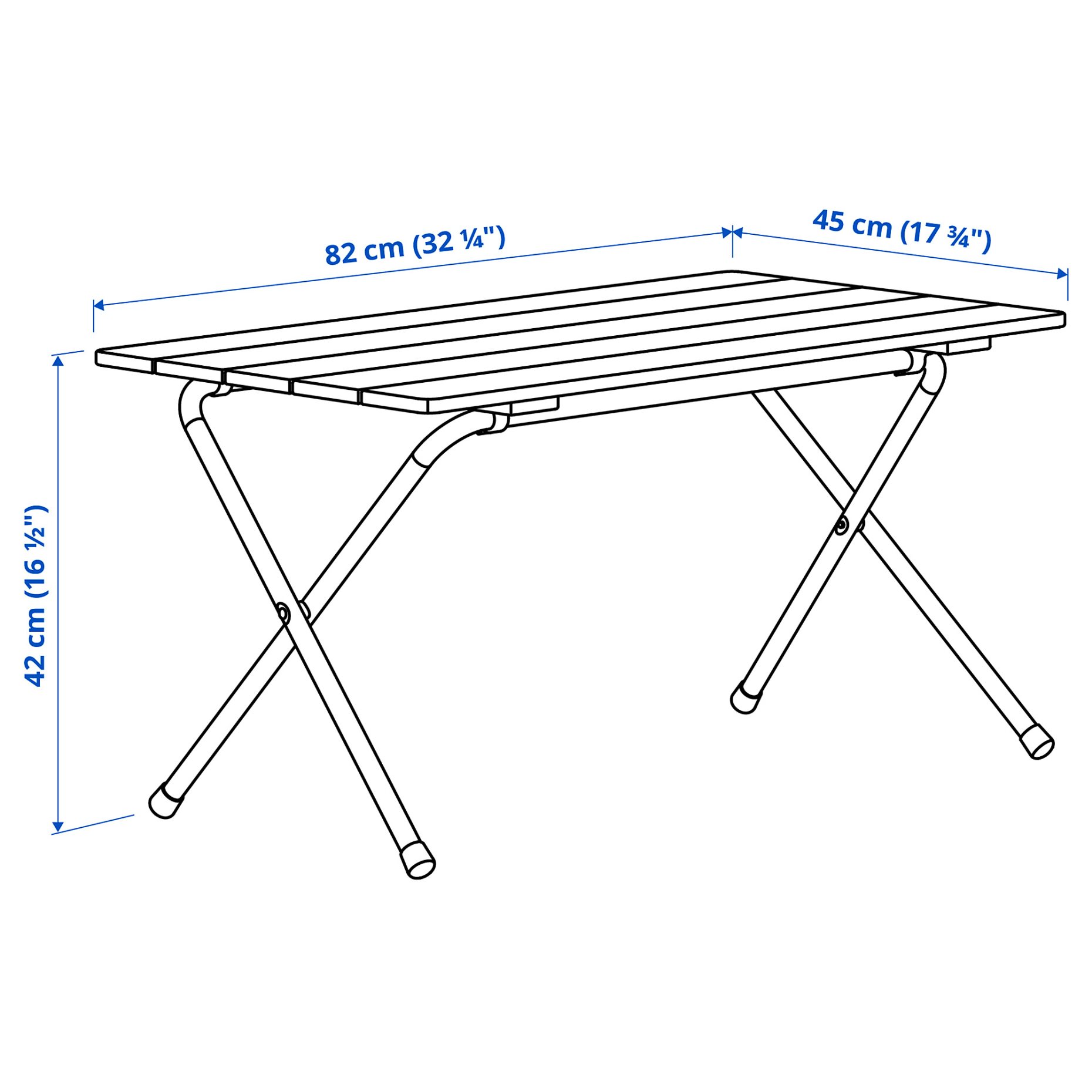 SOLUPPGÅNG, πτυσσόμενο τραπέζι, 82 cm, 706.212.99
