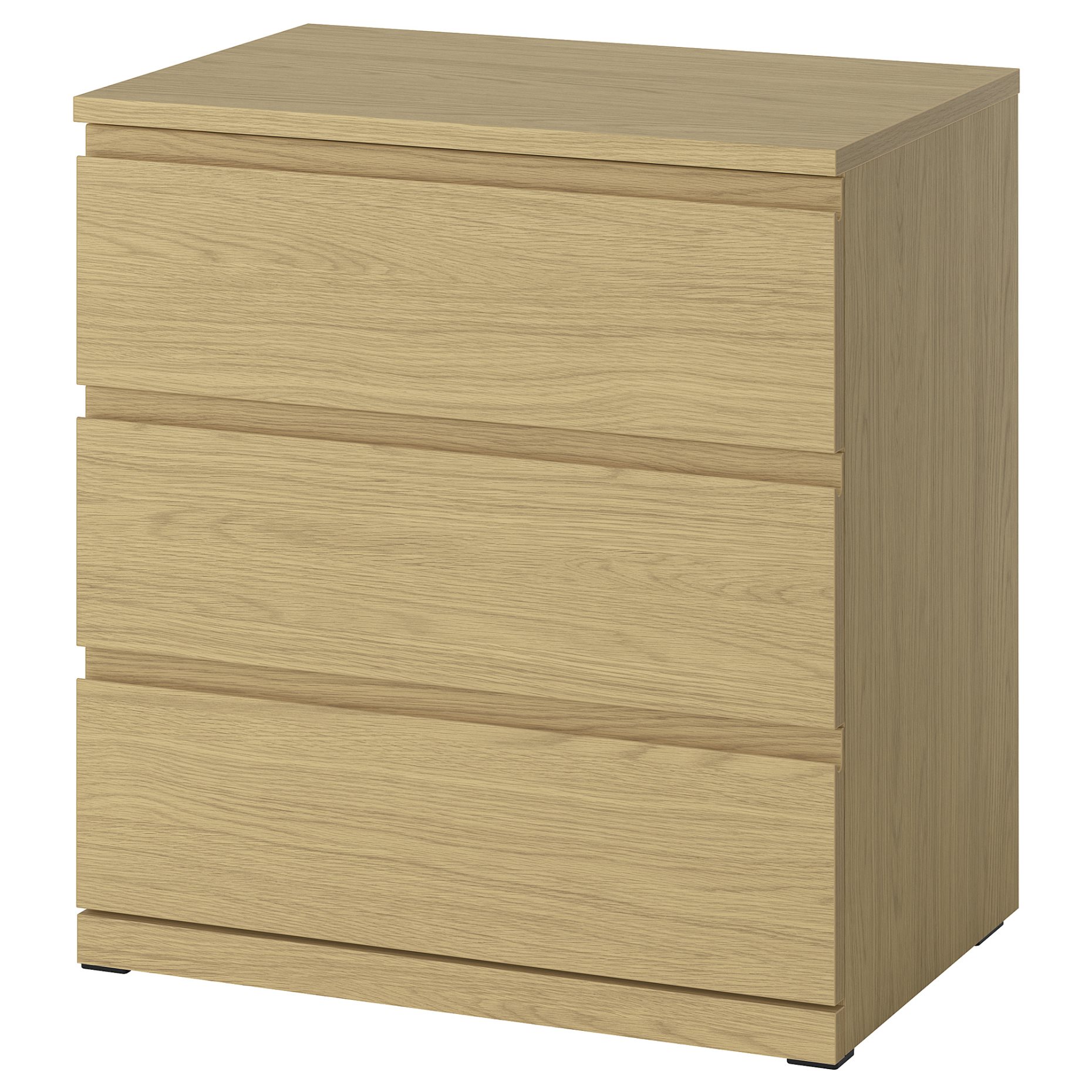 STORKLINTA, chest of 3 drawers, 70x50x75 cm, 706.275.31