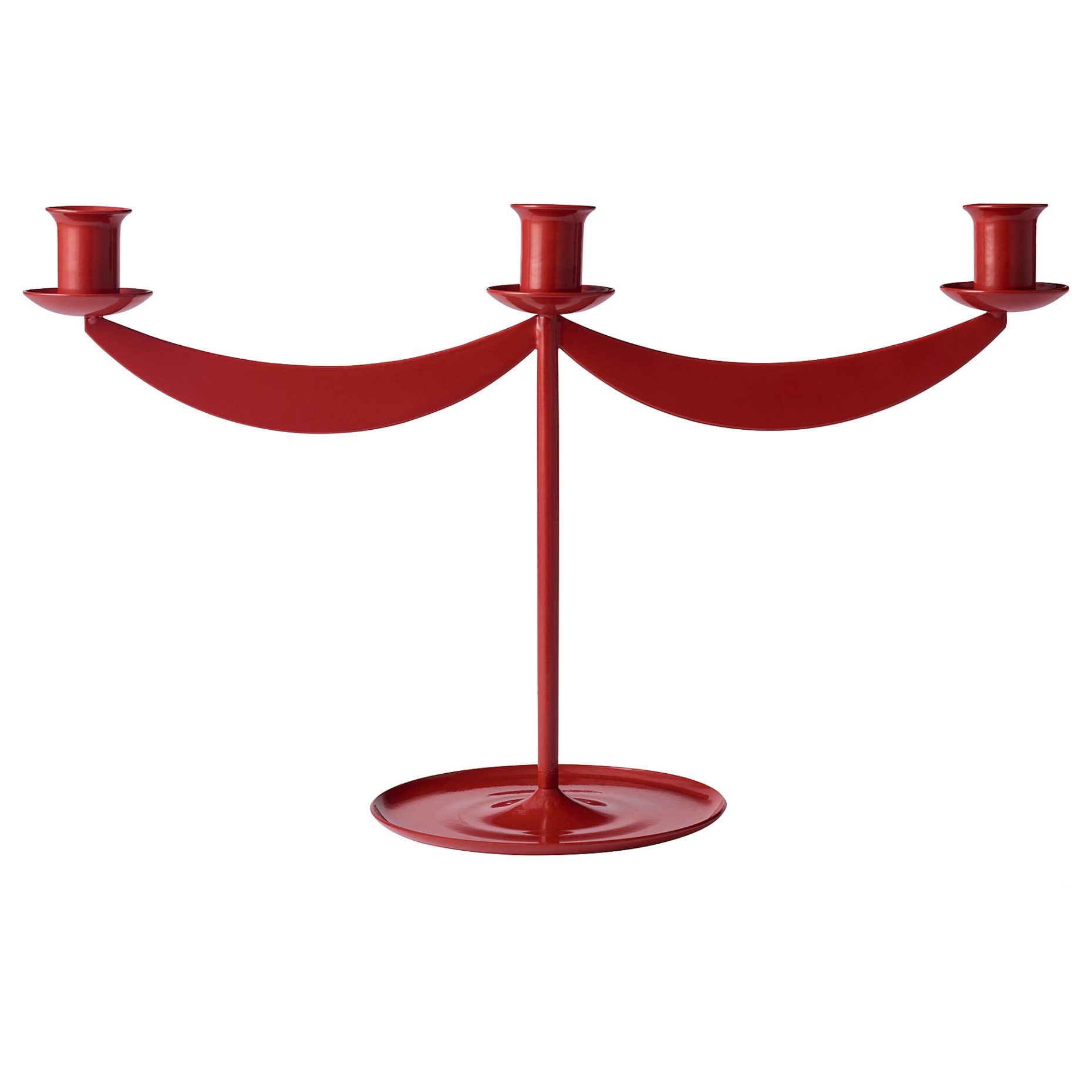 VINTERFINT, candlestick for 3 candles, 24 cm, 706.342.68