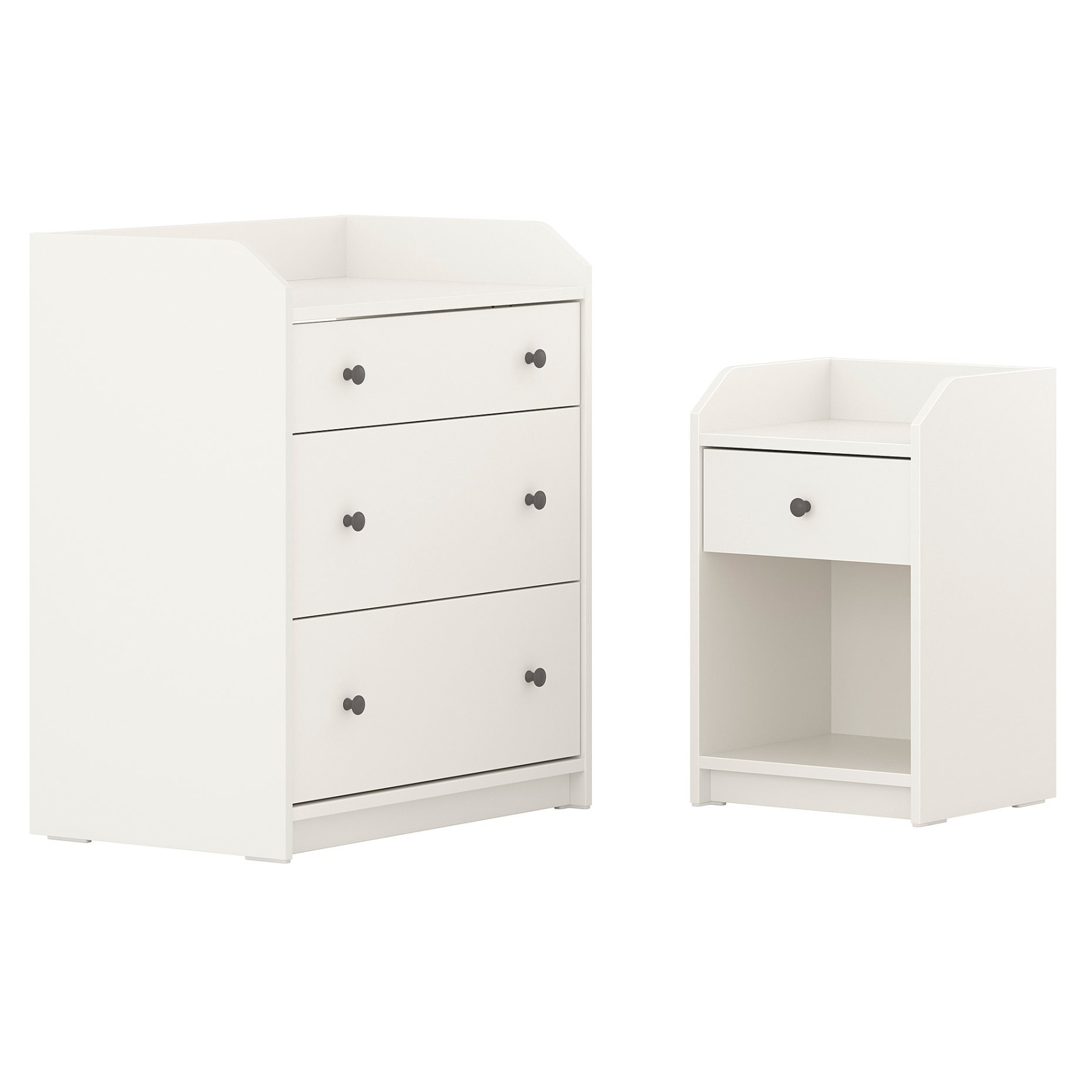 HAUGA, bedroom furniture, set of 2, 794.833.83