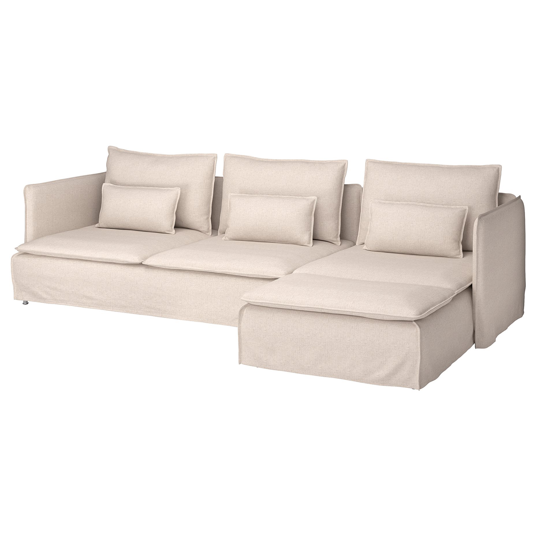 SÖDERHAMN, 4-seat sofa with chaise longue, 795.022.92