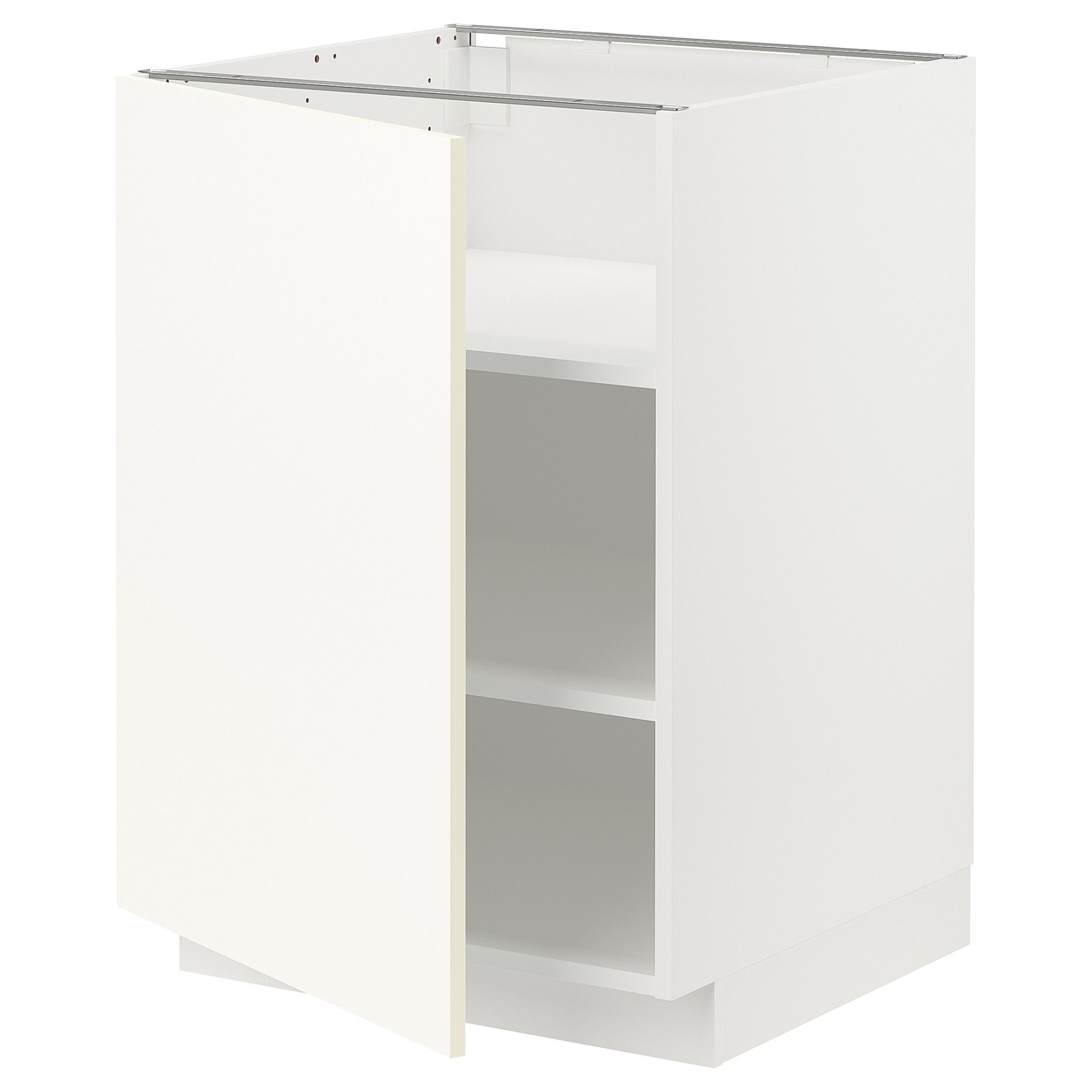 METOD, base cabinet with shelves, 60x60 cm, 795.071.24