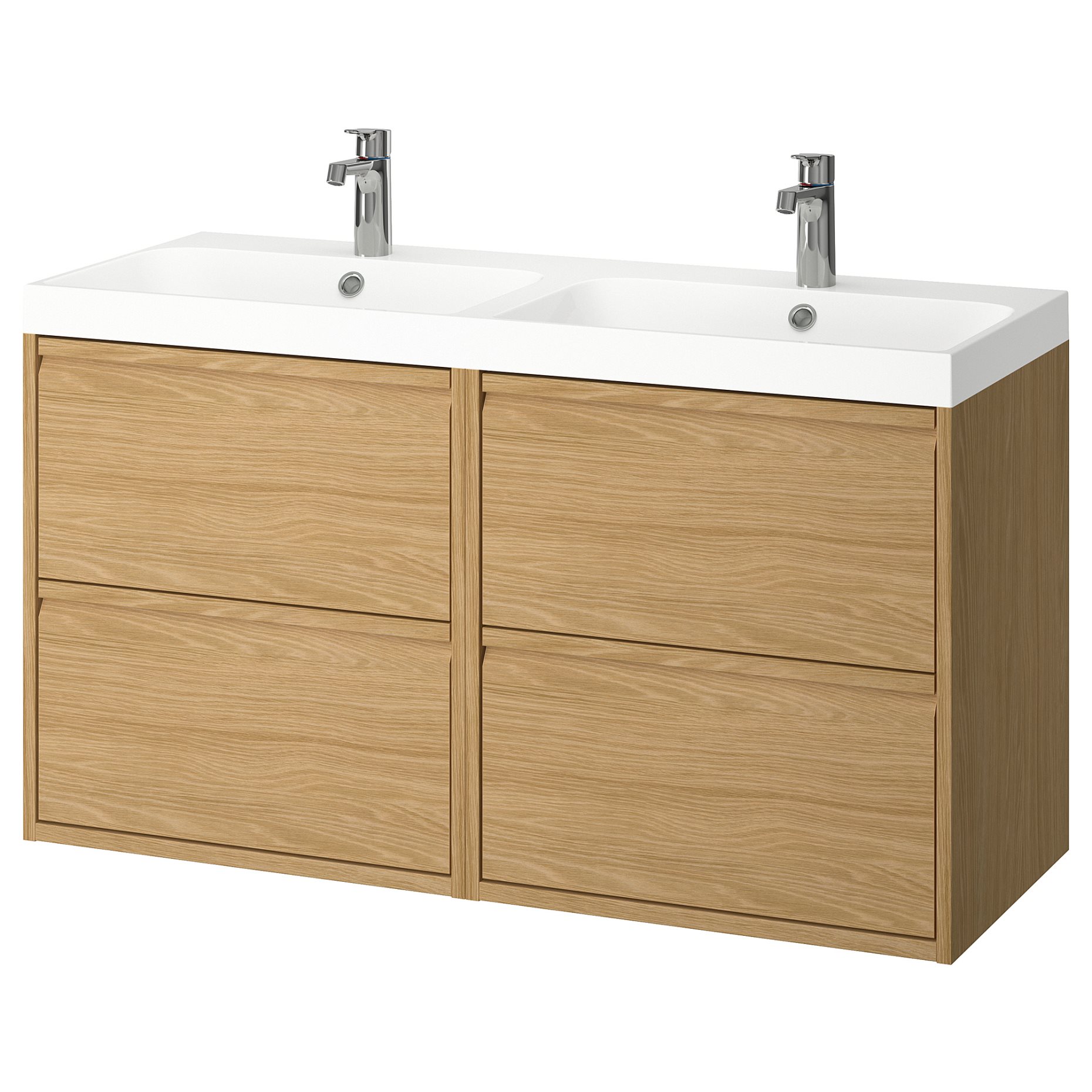 ANGSJON/BACKSJON, wash-stand/wash-basin/taps, 122x49x69 cm, 795.285.36