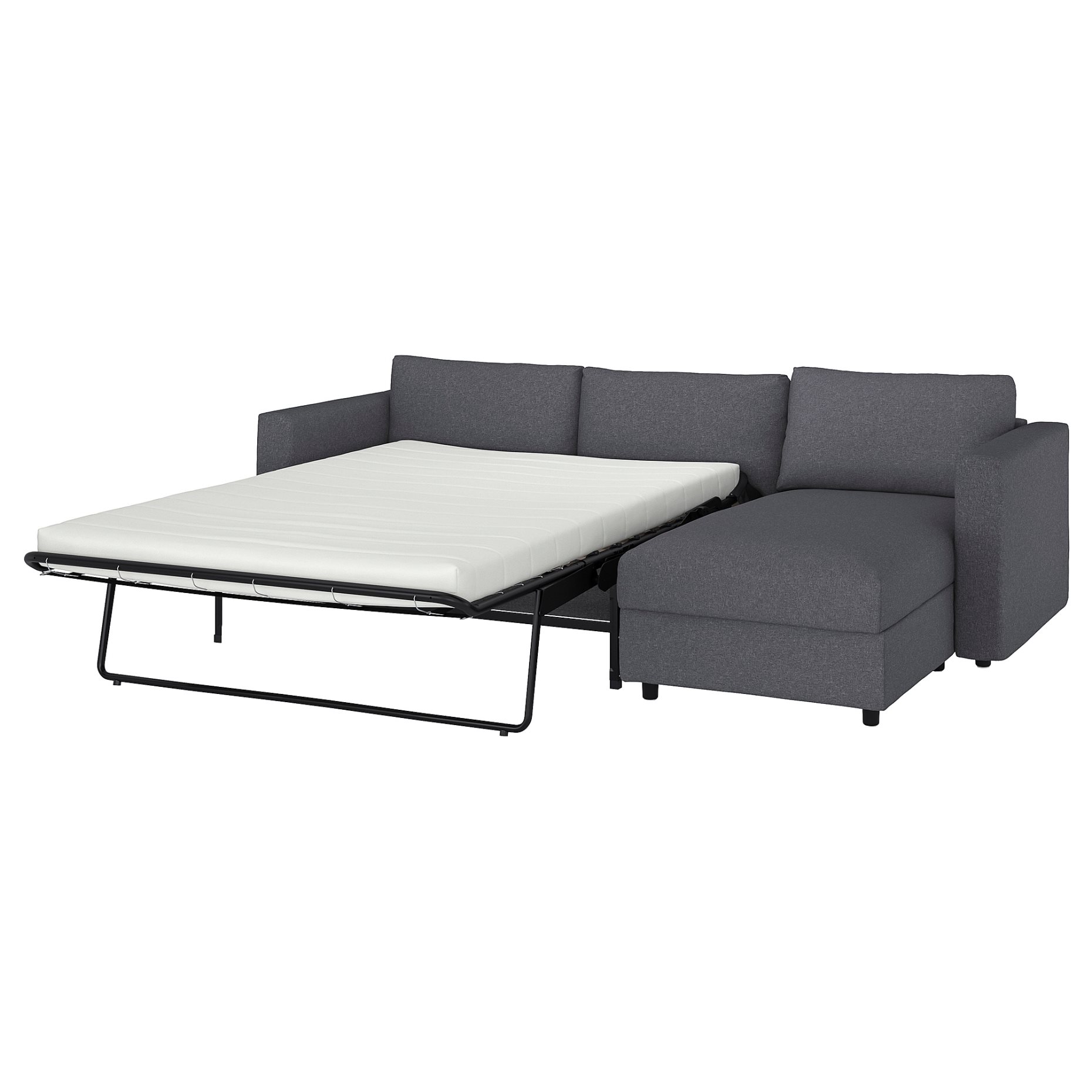 VIMLE, 3-seat sofa-bed with chaise longue, 795.452.82
