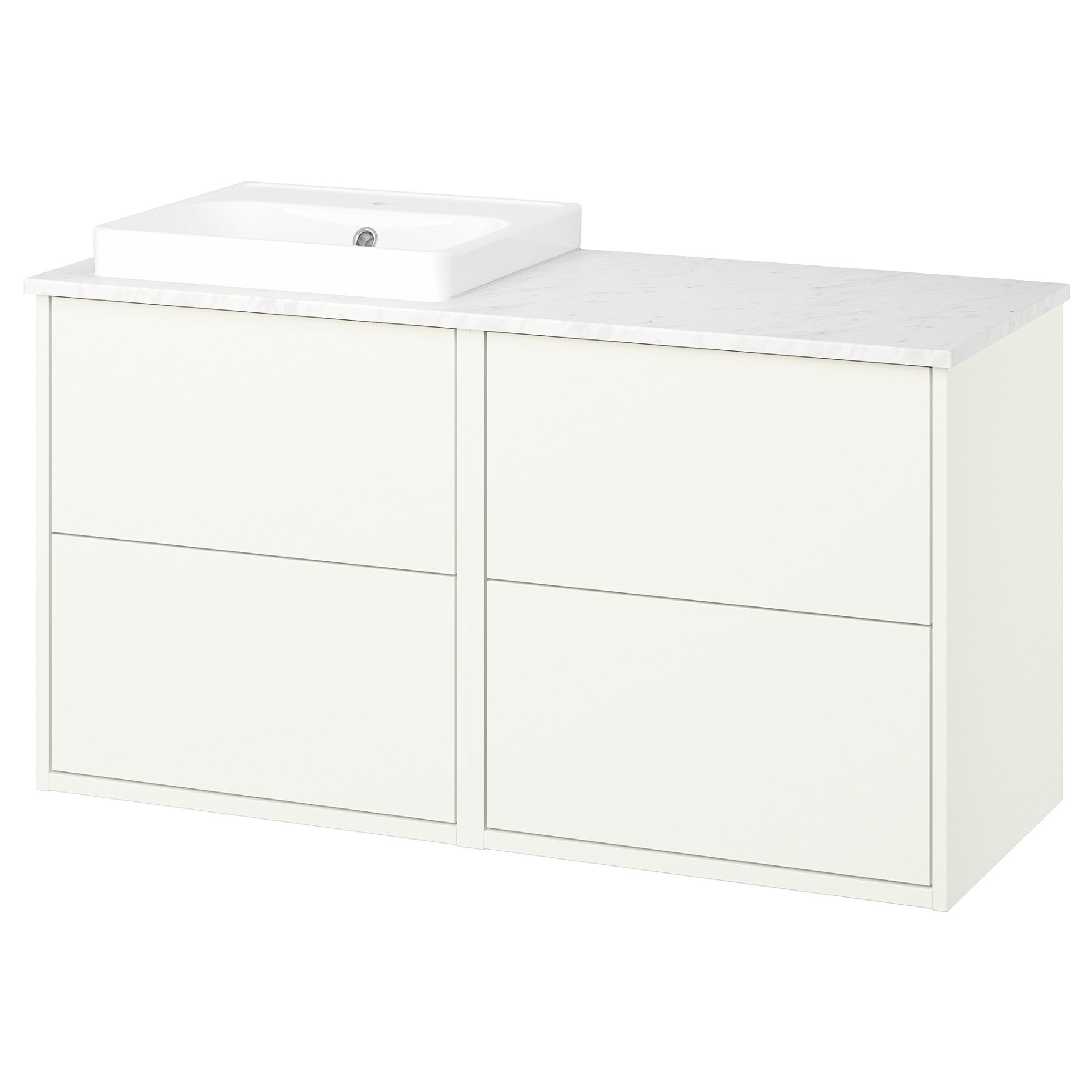 HAVBACK/ORRSJON, wash-stand/wash-basin, 122x49x71 cm, 796.294.13