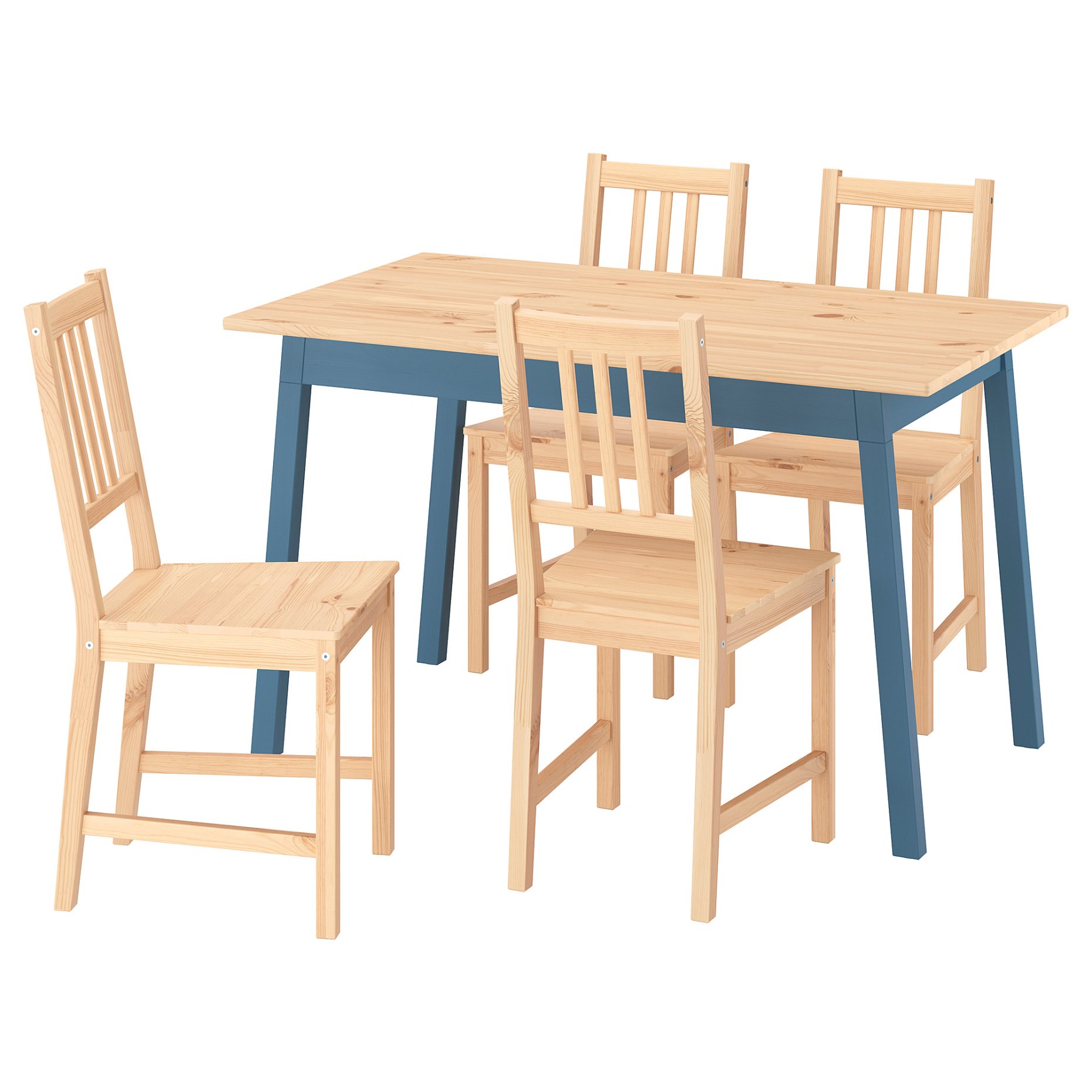 PINNTORP/PINN, table and 4 chairs, 796.480.58