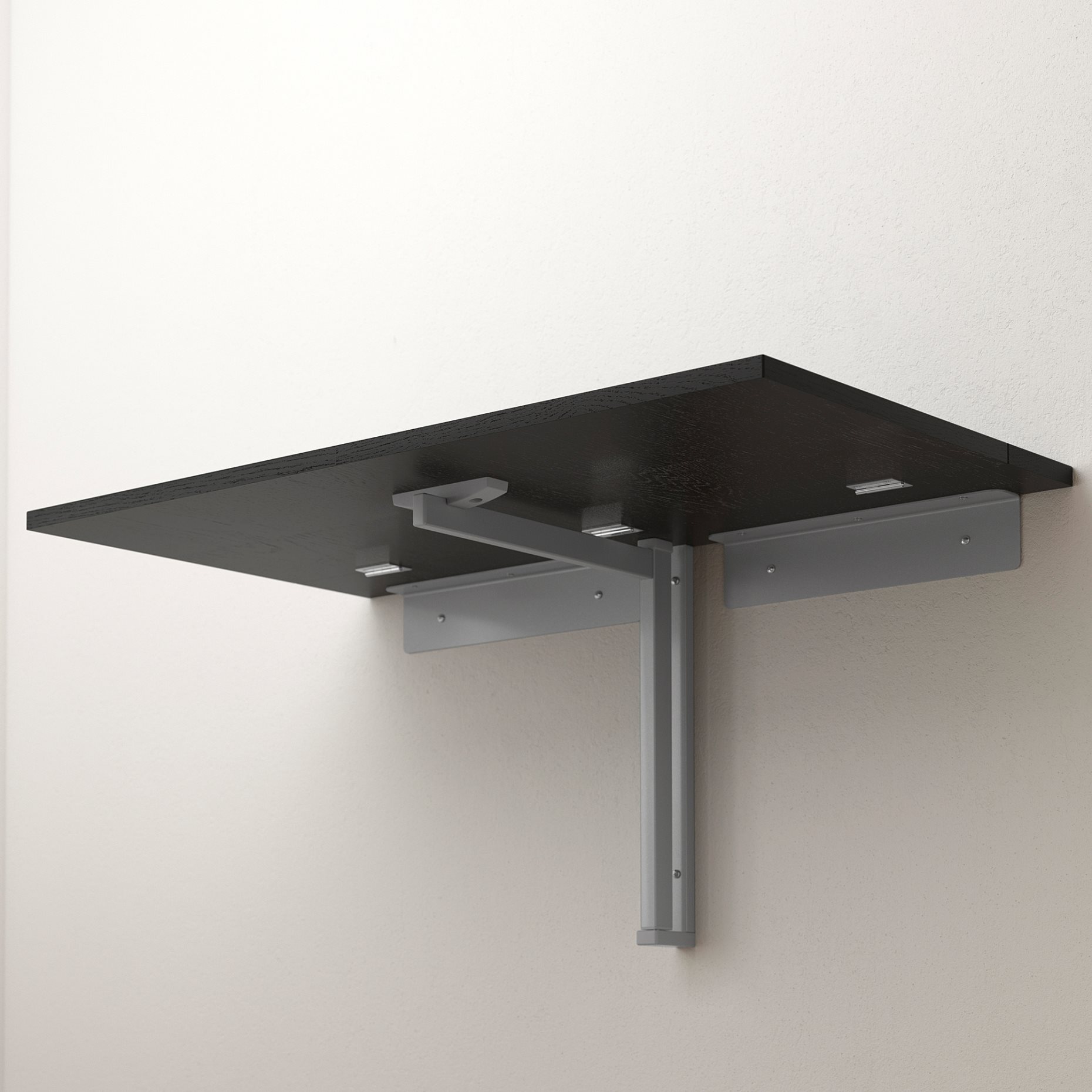 BJURSTA, wall-mounted drop-leaf table, 802.175.24