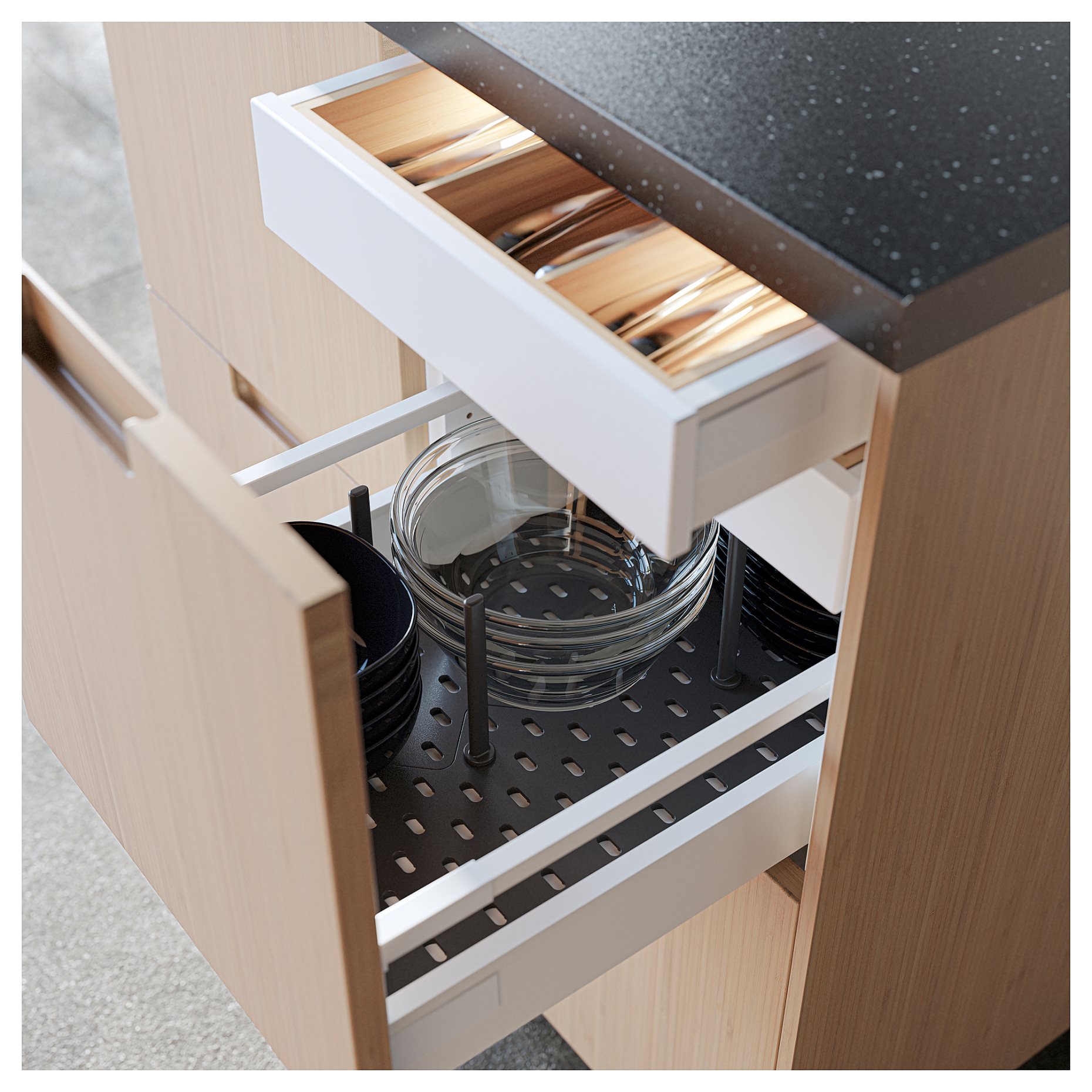 UTRUSTA, drawer front, low, 802.214.51
