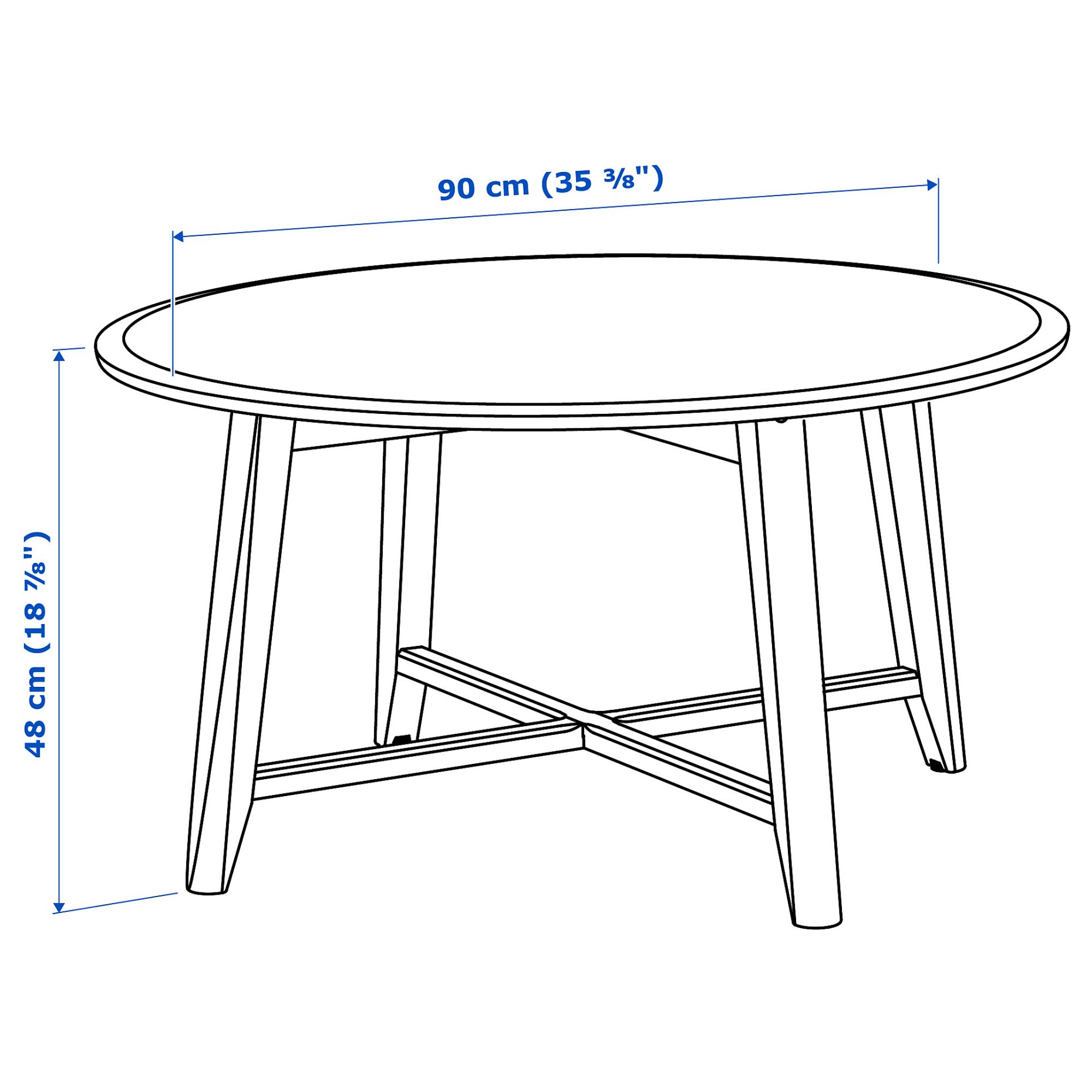 KRAGSTA, coffee table, 802.622.53