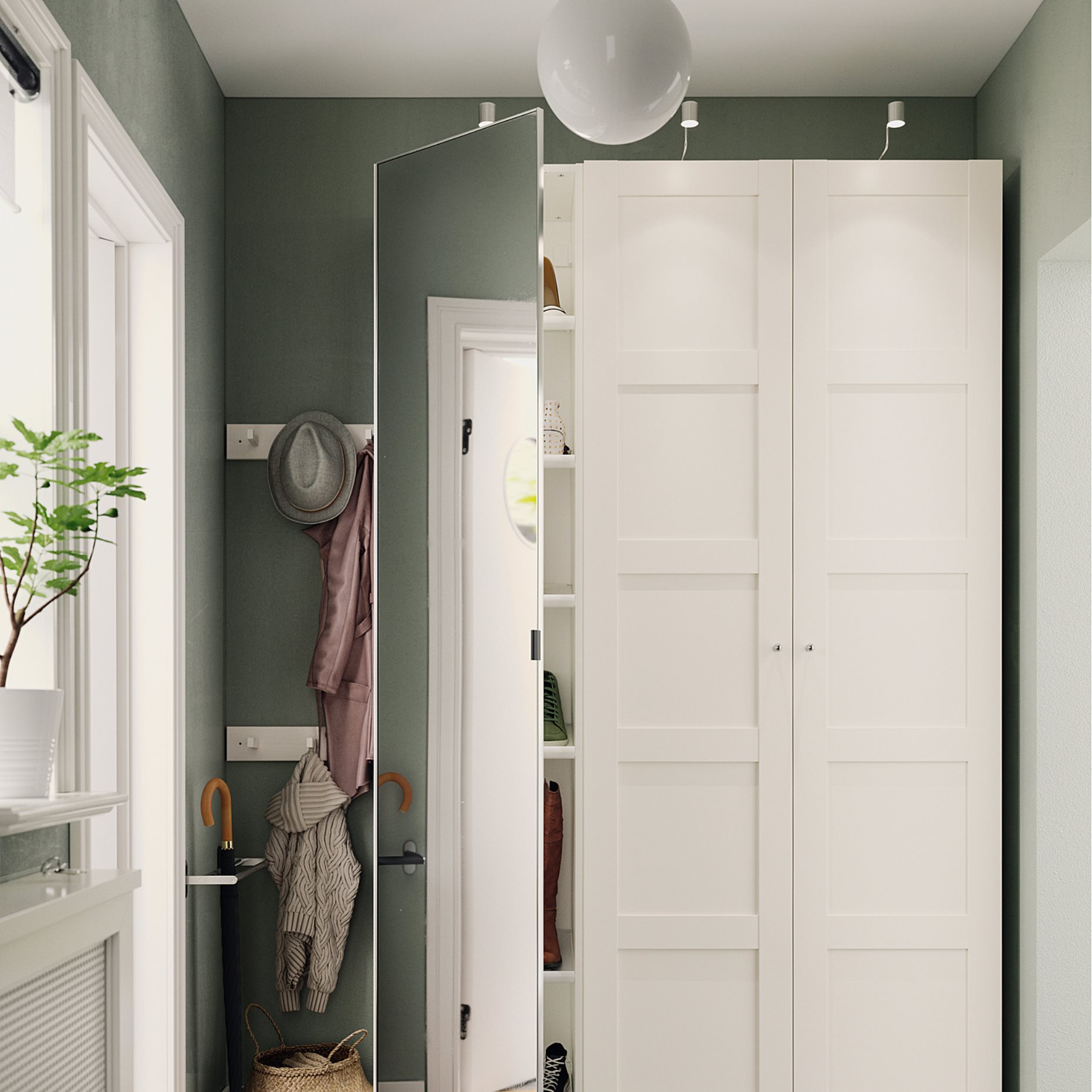 ÅHEIM, πόρτα, 50x195 cm, 803.319.30