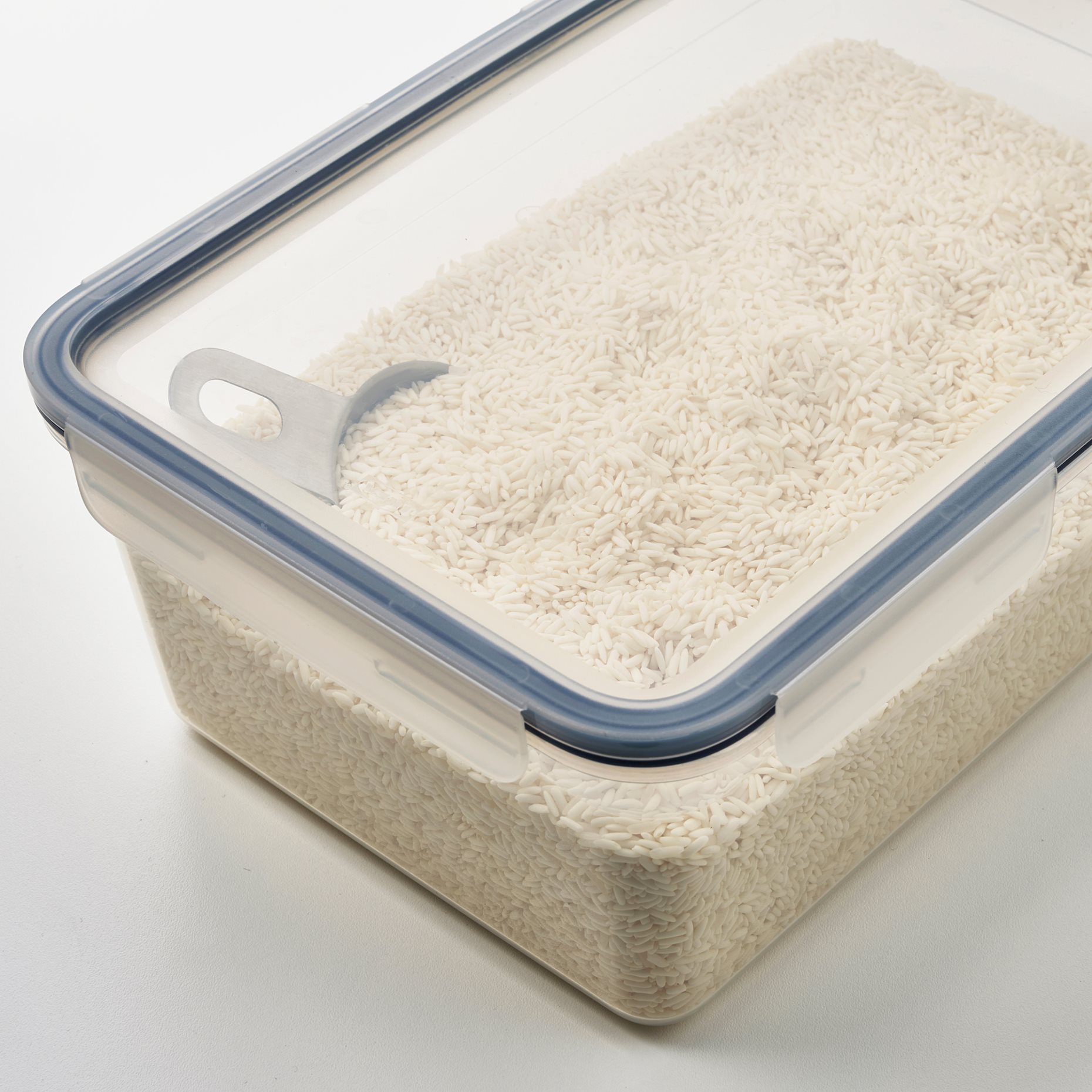 IKEA 365+, food container large rectangular/plastic, 5.2 l, 803.930.65