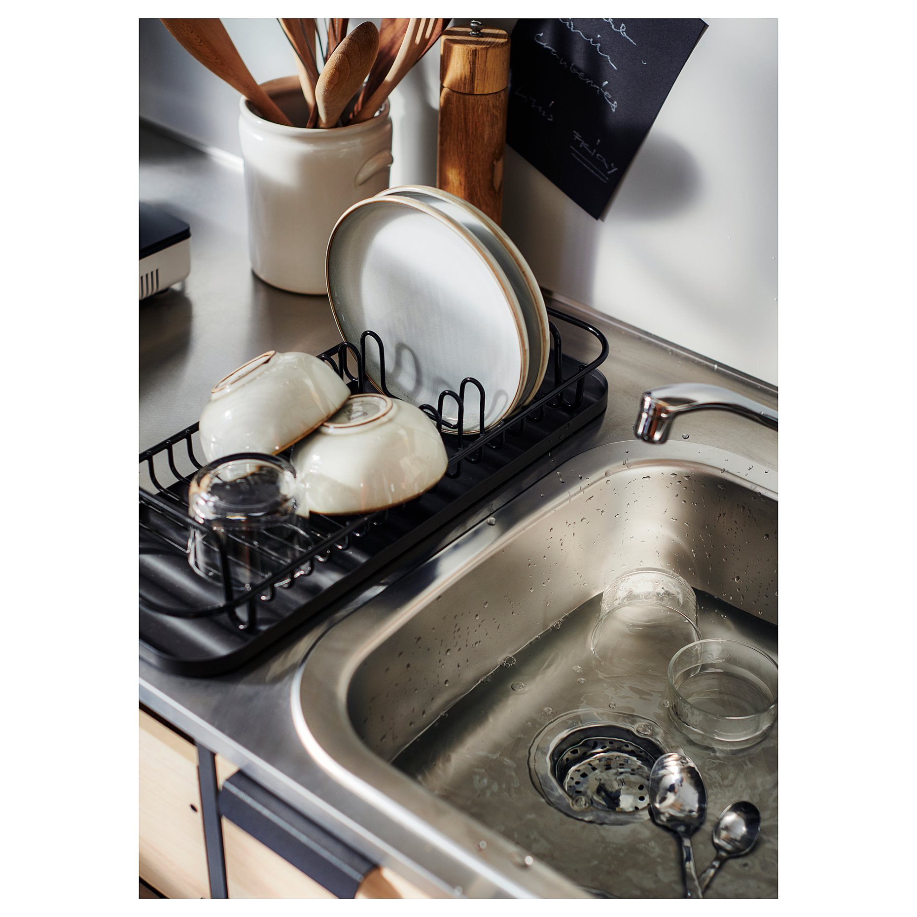 LILLHAVET, multifunctional dish rack, 804.612.76