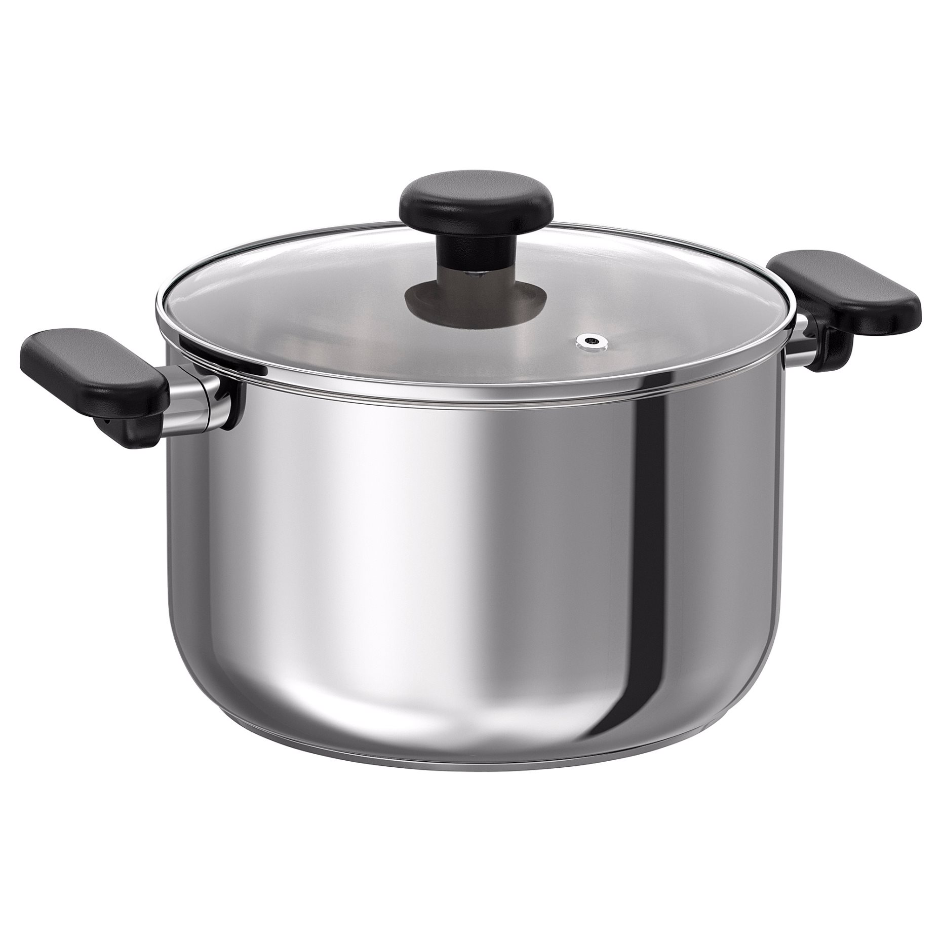 MIDDAGSMAT, pot with lid, 5 l, 804.637.13