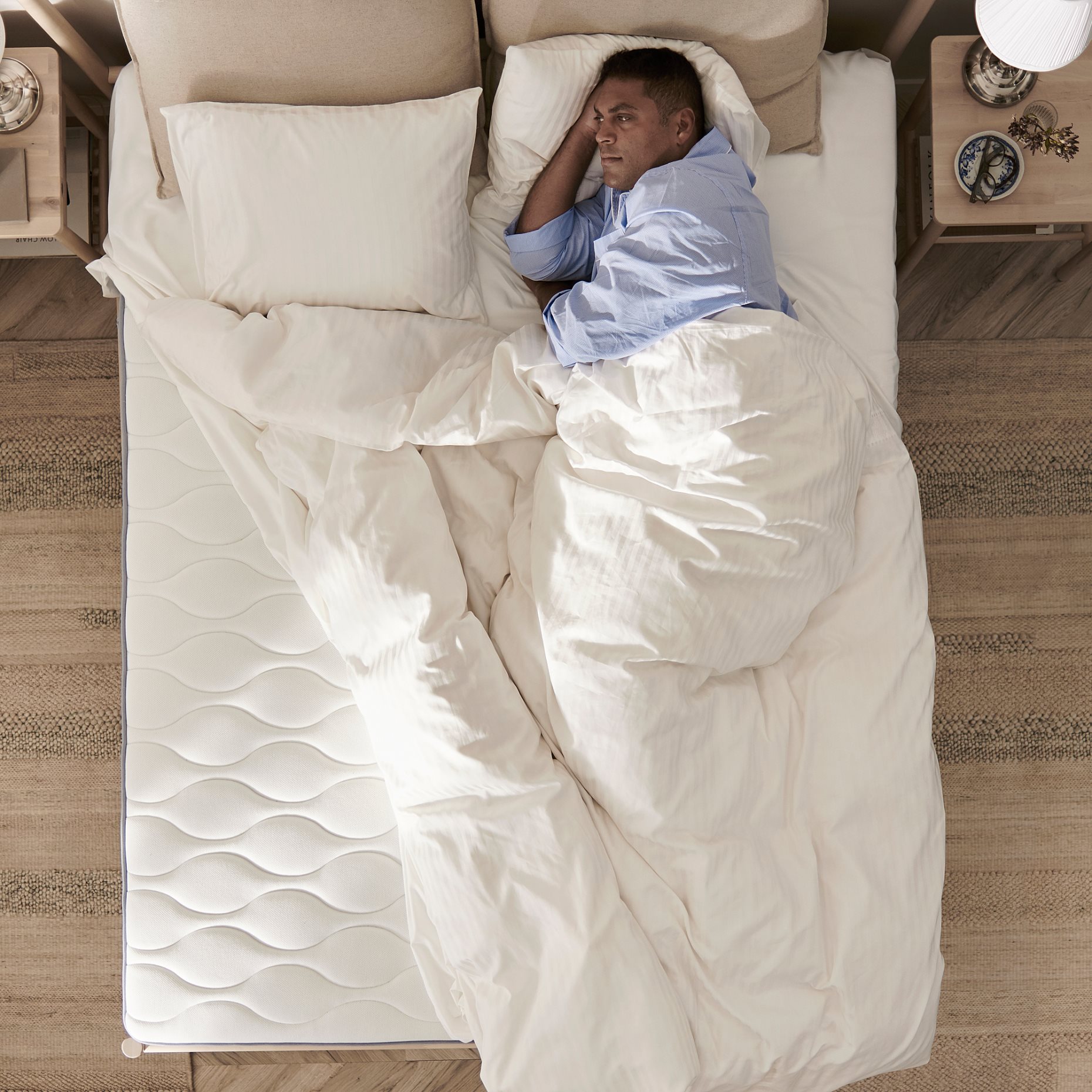VÅGSTRANDA, pocket sprung mattress/extra firm, 160x200 cm, 804.703.70