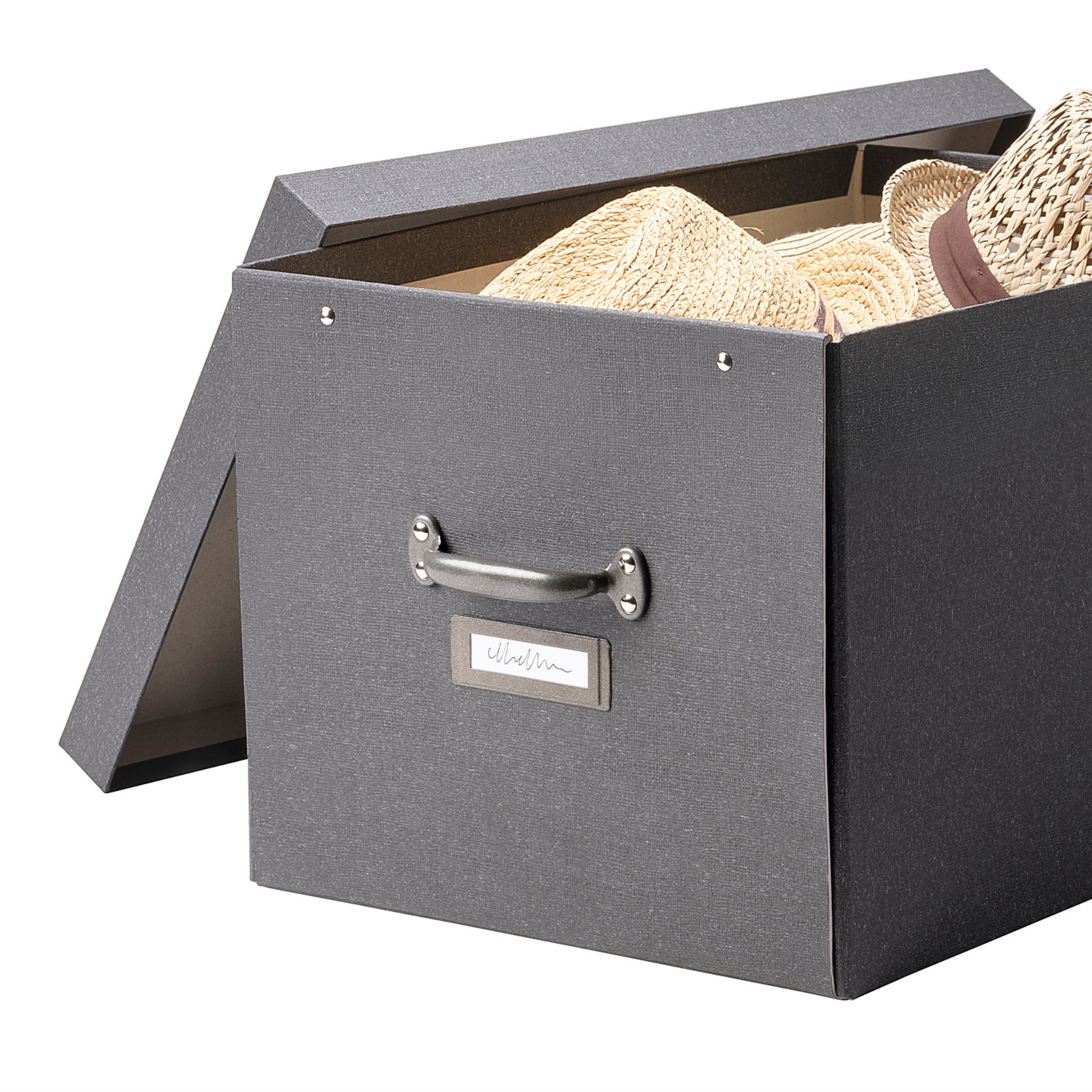 TJOG, storage box with lid, 35x56x30 cm, 804.776.68