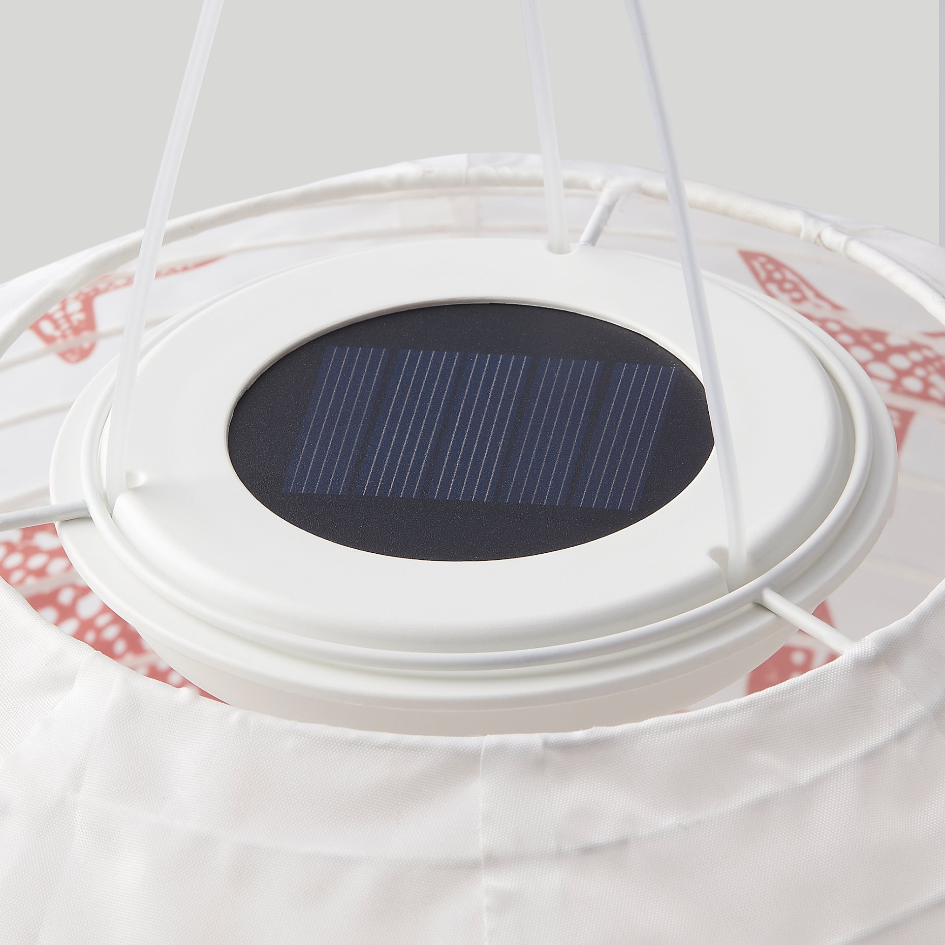 SOLVINDEN, solar-powered pendant lamp with built-in LED light source/outdoor globe, 30 cm, 805.139.49