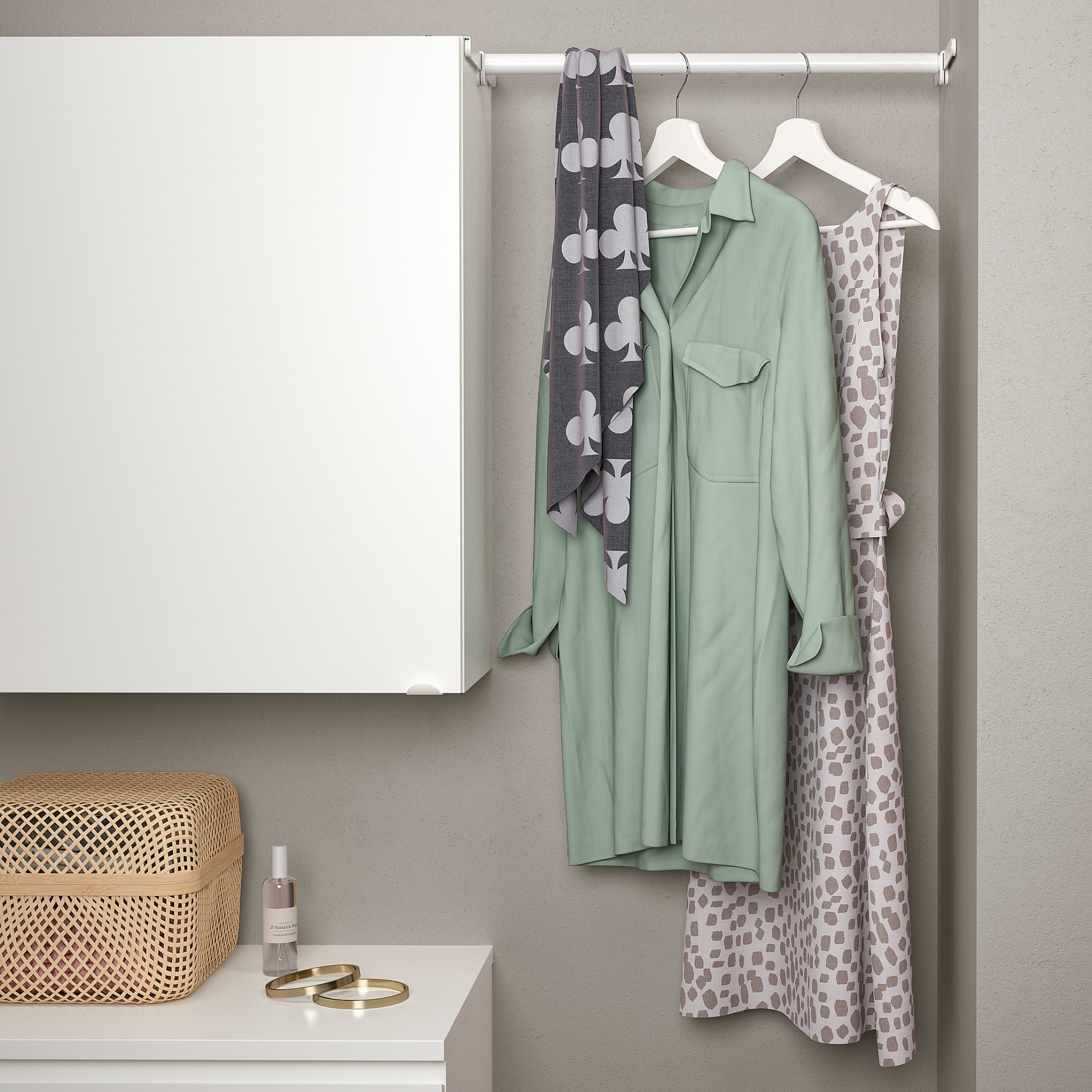 ENHET, επεκτεινόμενη ράγα, 60-100 cm, 805.161.08