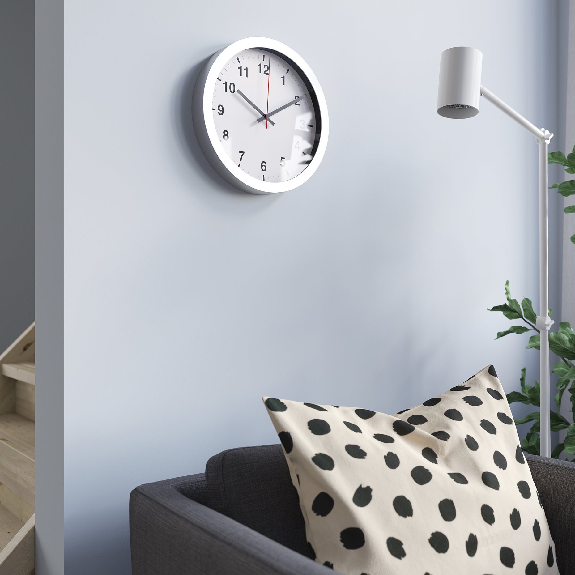 TJALLA, wall clock, 28 cm, 805.408.82