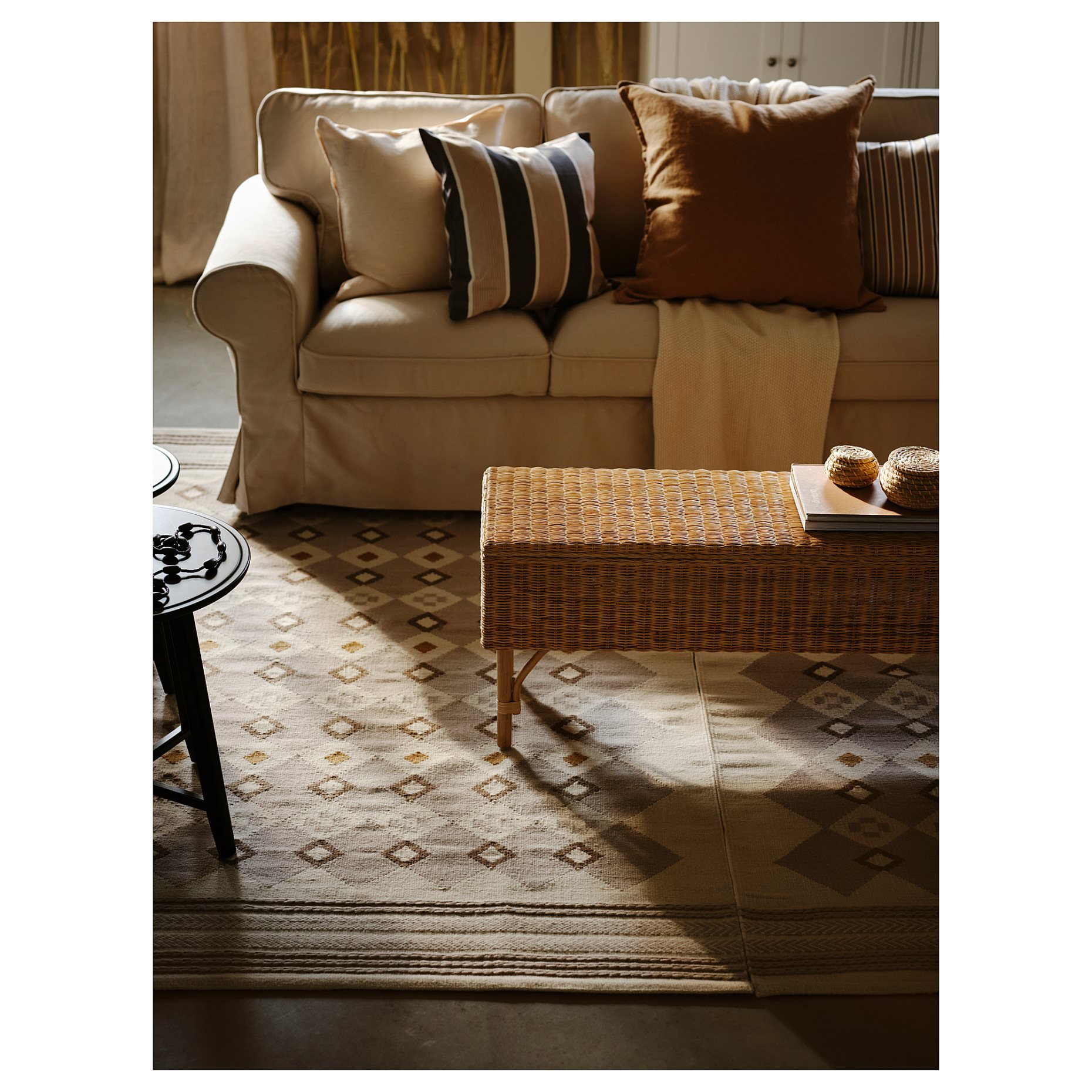 VÄGNÄT, χαλί χαμηλή πλέξη/χειροποίητο, 170x240 cm, 805.414.81