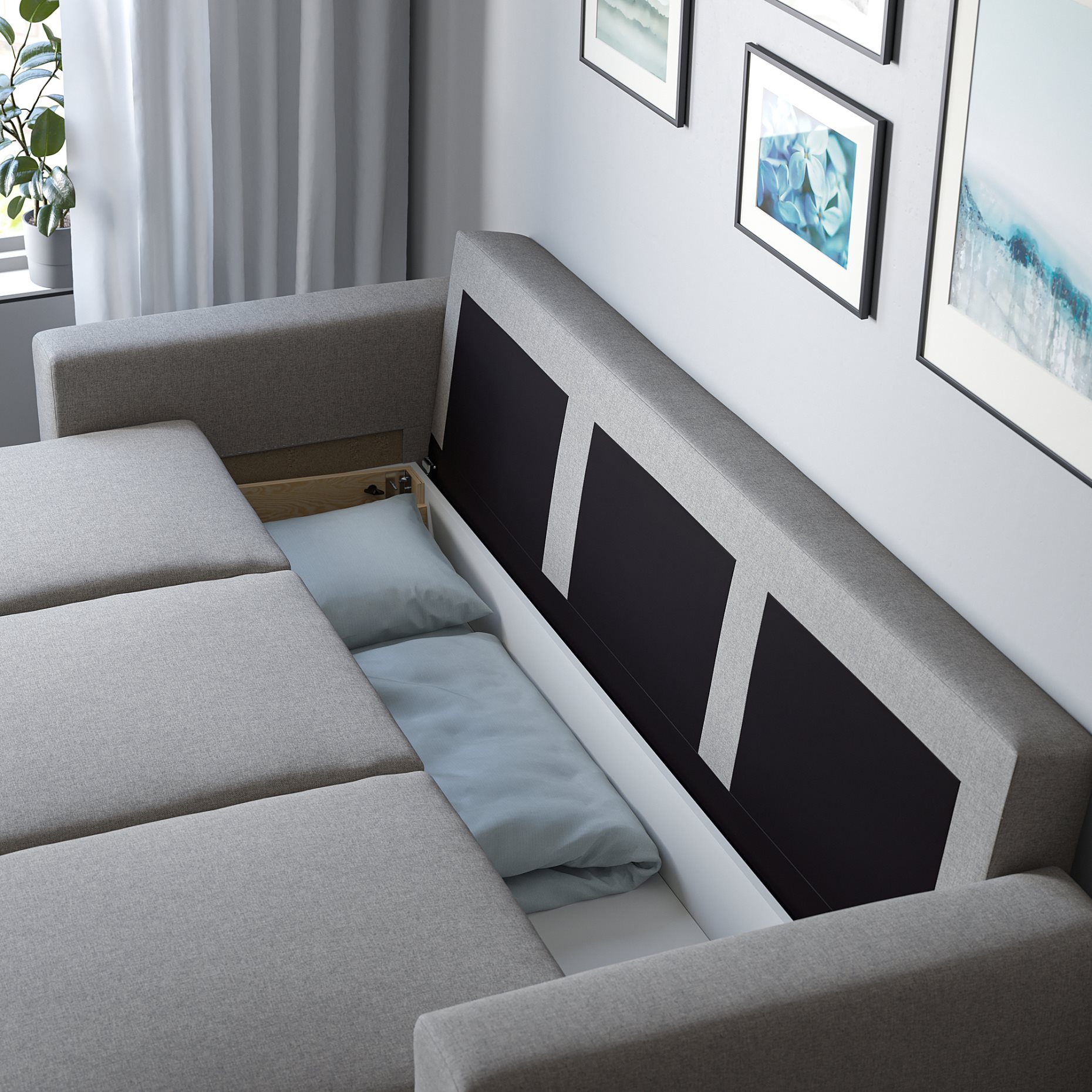 BARSLOV, 3-seat sofa-bed, 805.415.89