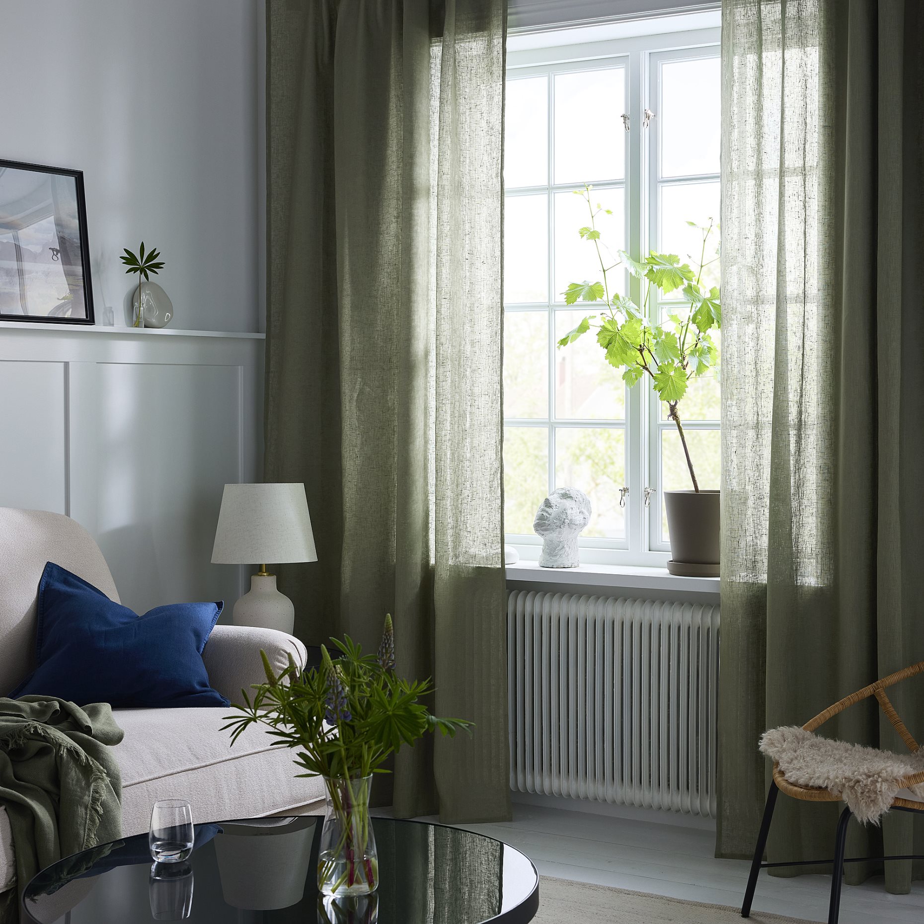 DYTÅG, curtains 1 pair, 145x300 cm, 805.528.89