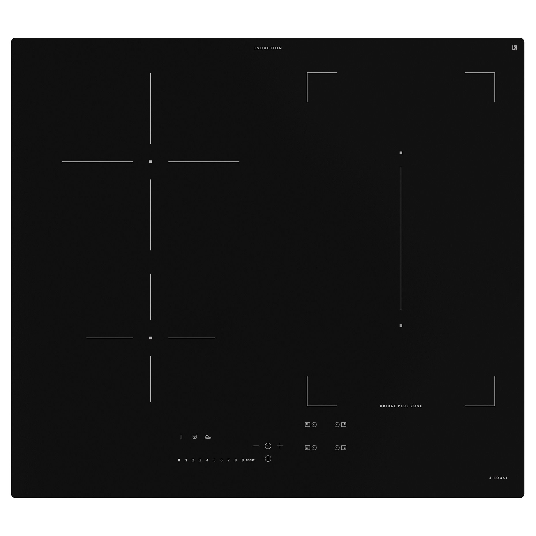 KOLSTAN, induction hob/IKEA 500, 58 cm, 805.594.66