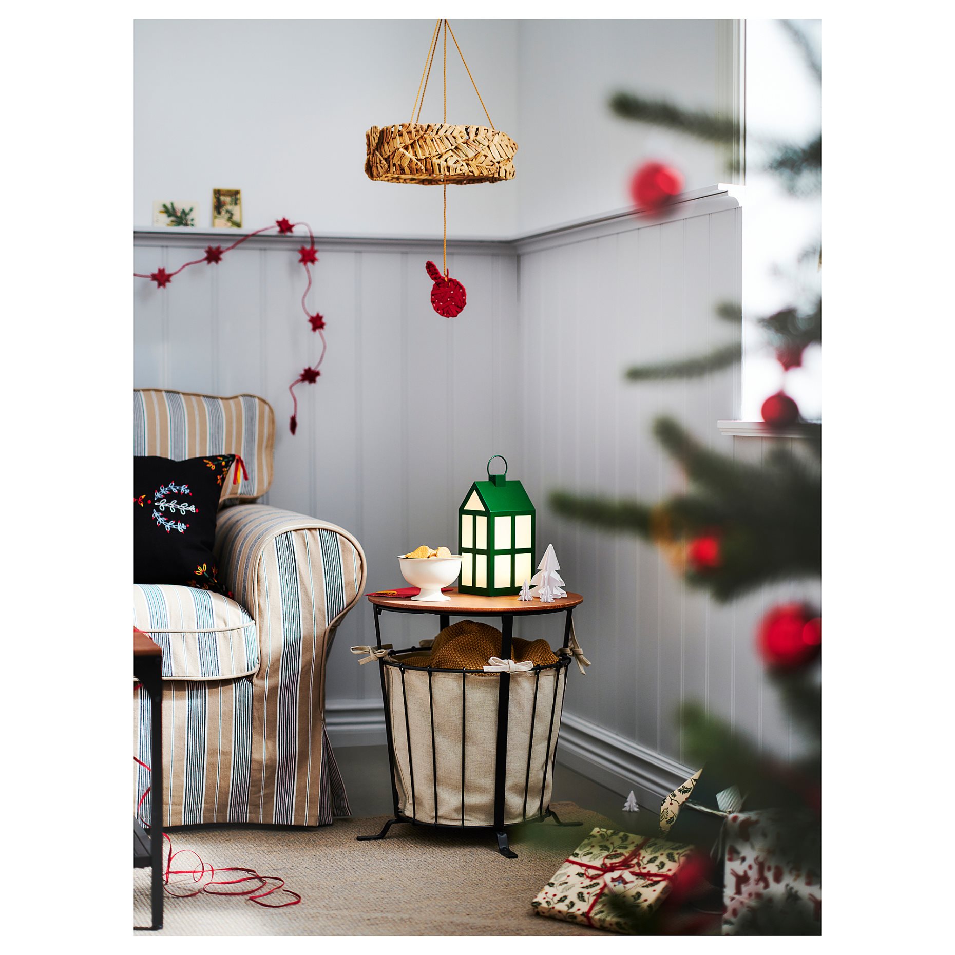 VINTERFINT, hanging decoration/wreath, 805.603.75