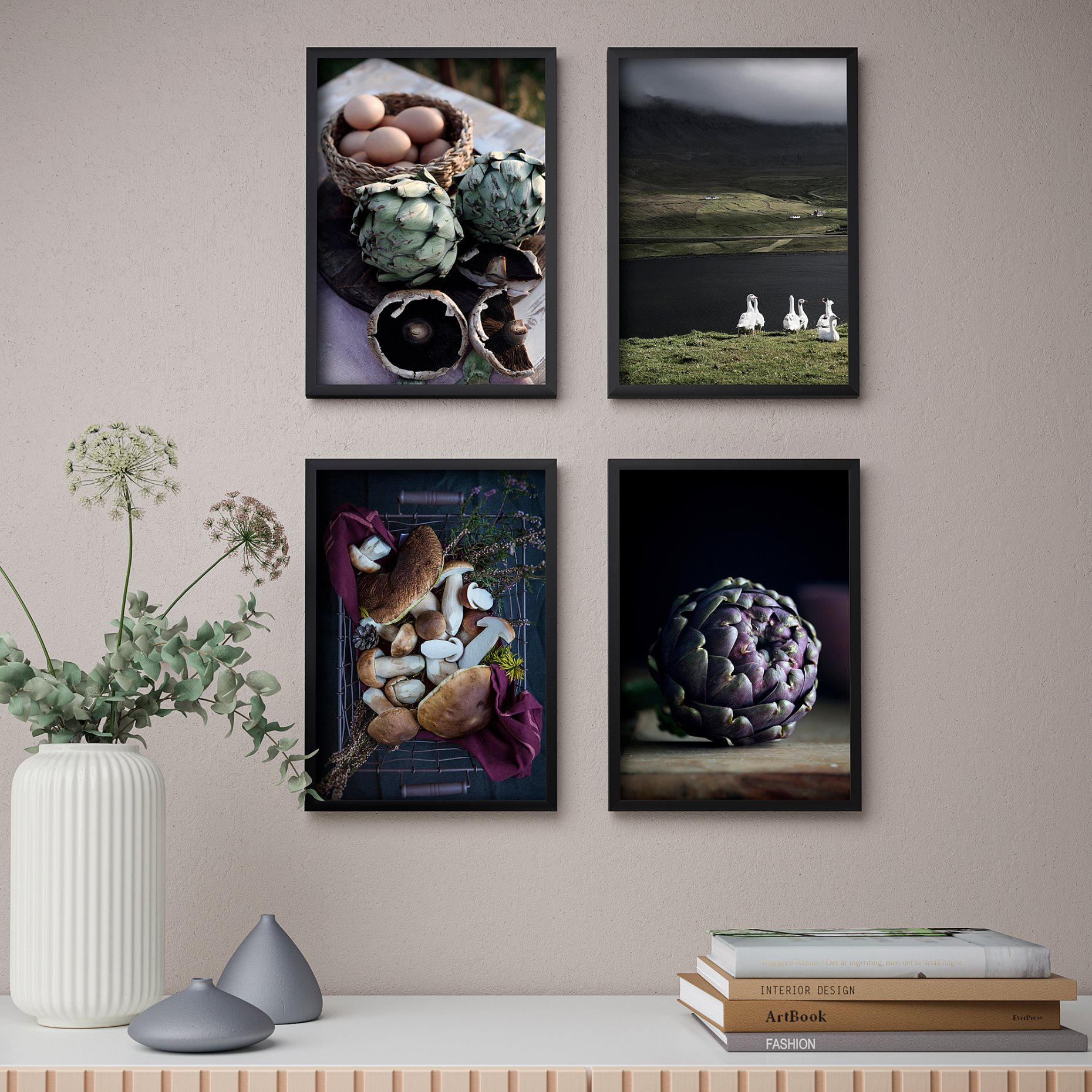 BILD, poster/In the countryside/4 pack, 21x30 cm, 805.606.86