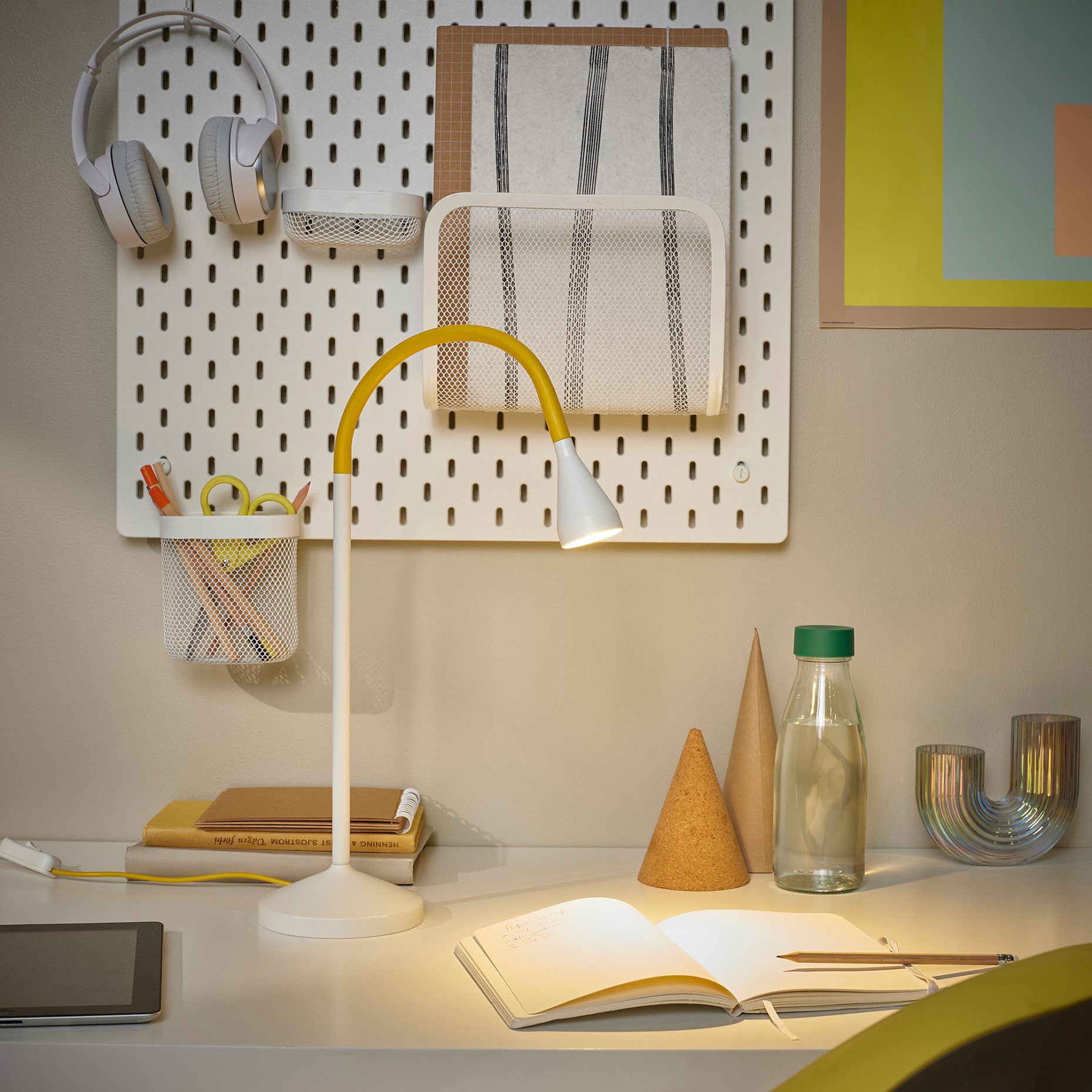 NÄVLINGE, desk lamp with built-in LED light source, 805.747.11
