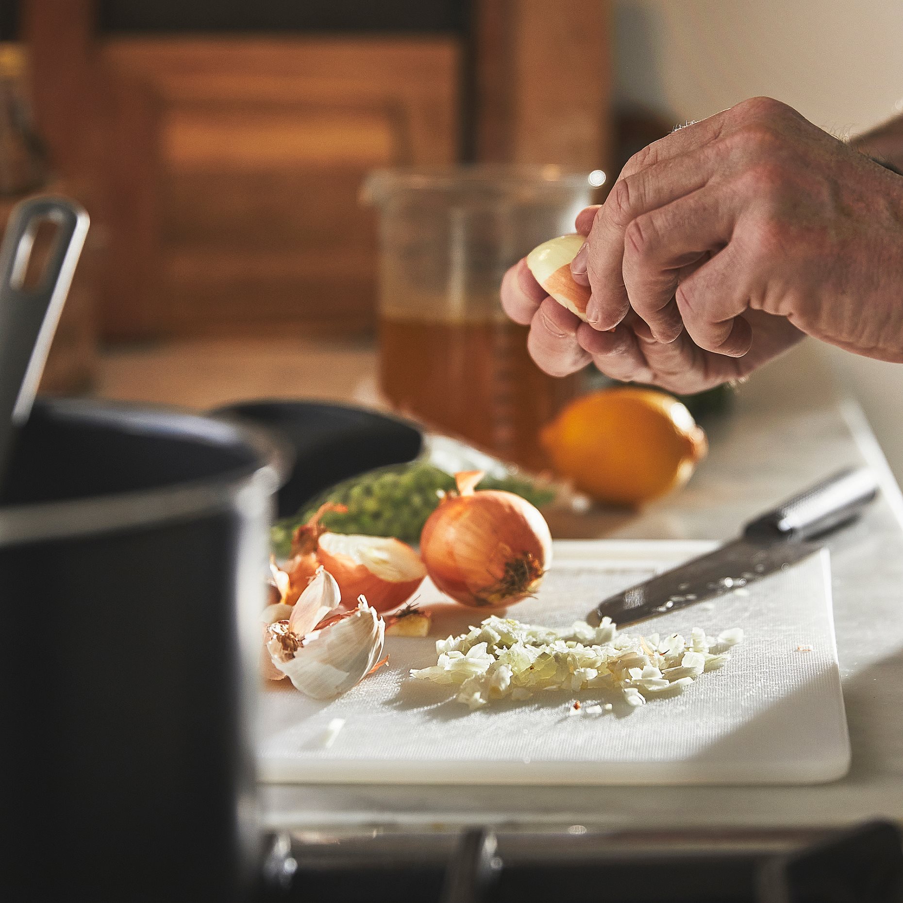 HEMLAGAD, pot with lid non-stick coating, 3 l, 805.809.05