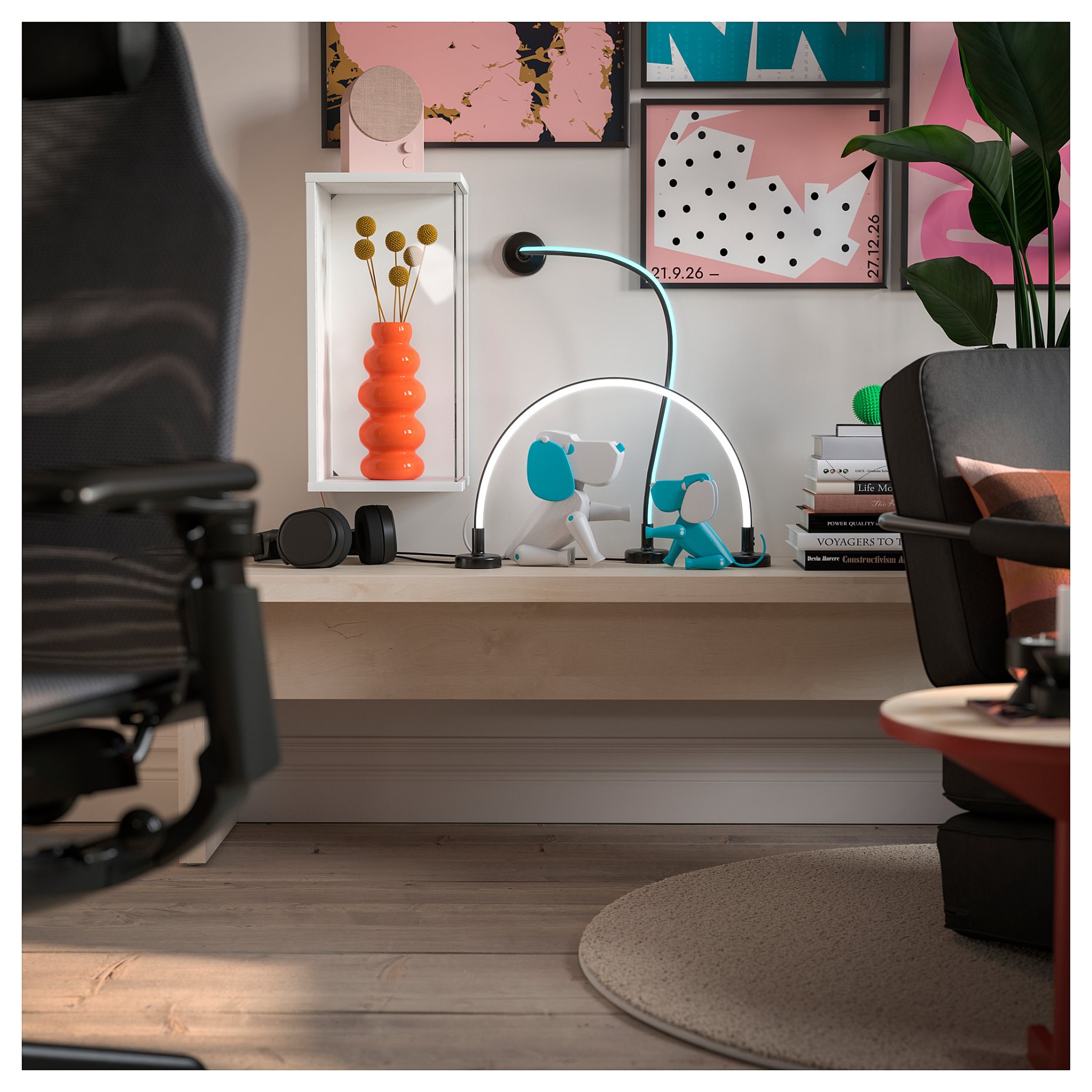 SMÅSNÖRE, διακοσμητικός φωτισμός με ενσωματωμένο φωτισμό LED/ρυθμιζόμενης έντασης, 805.941.58