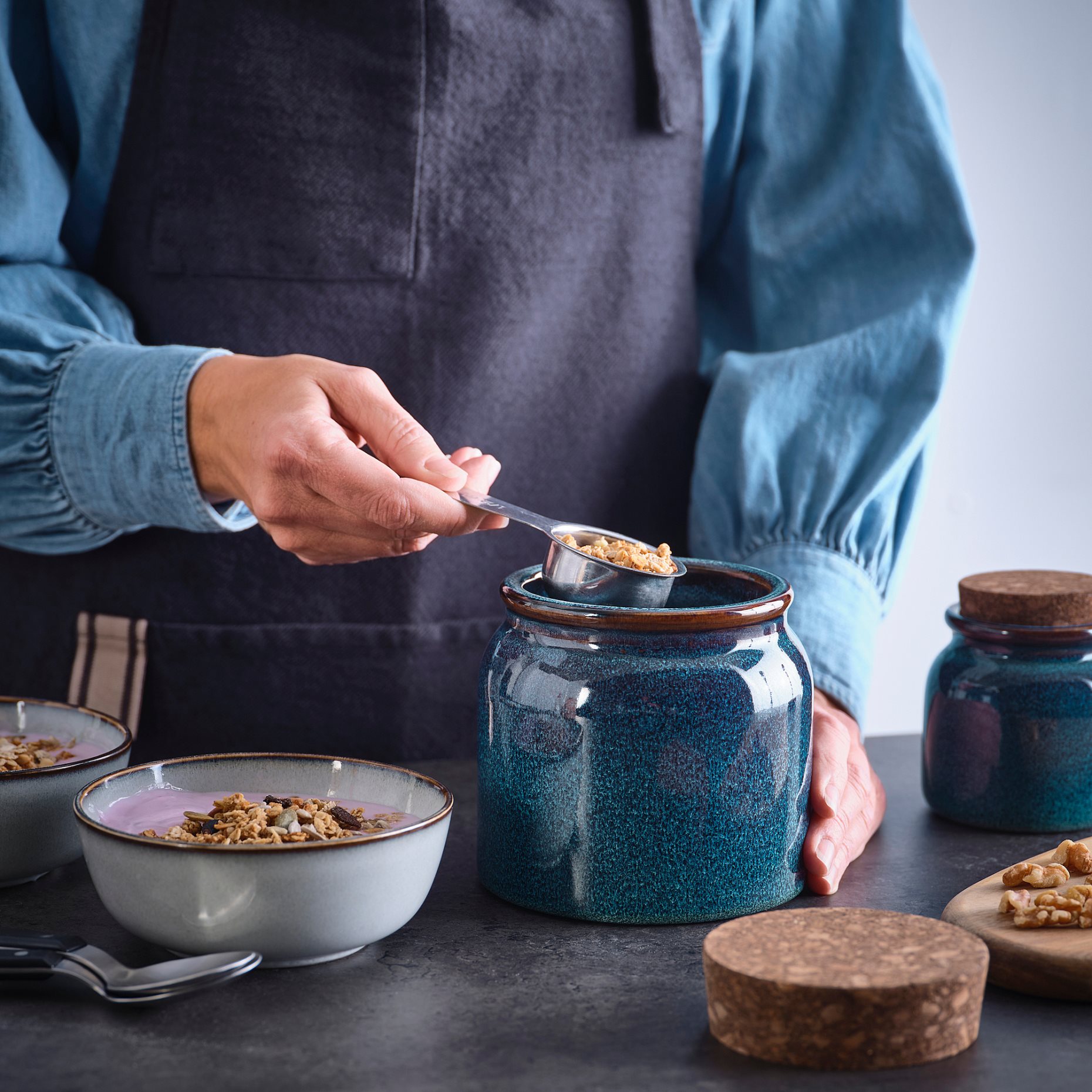 BRUGDHAJ, δοχείο με καπάκι, 1 l, 805.961.76