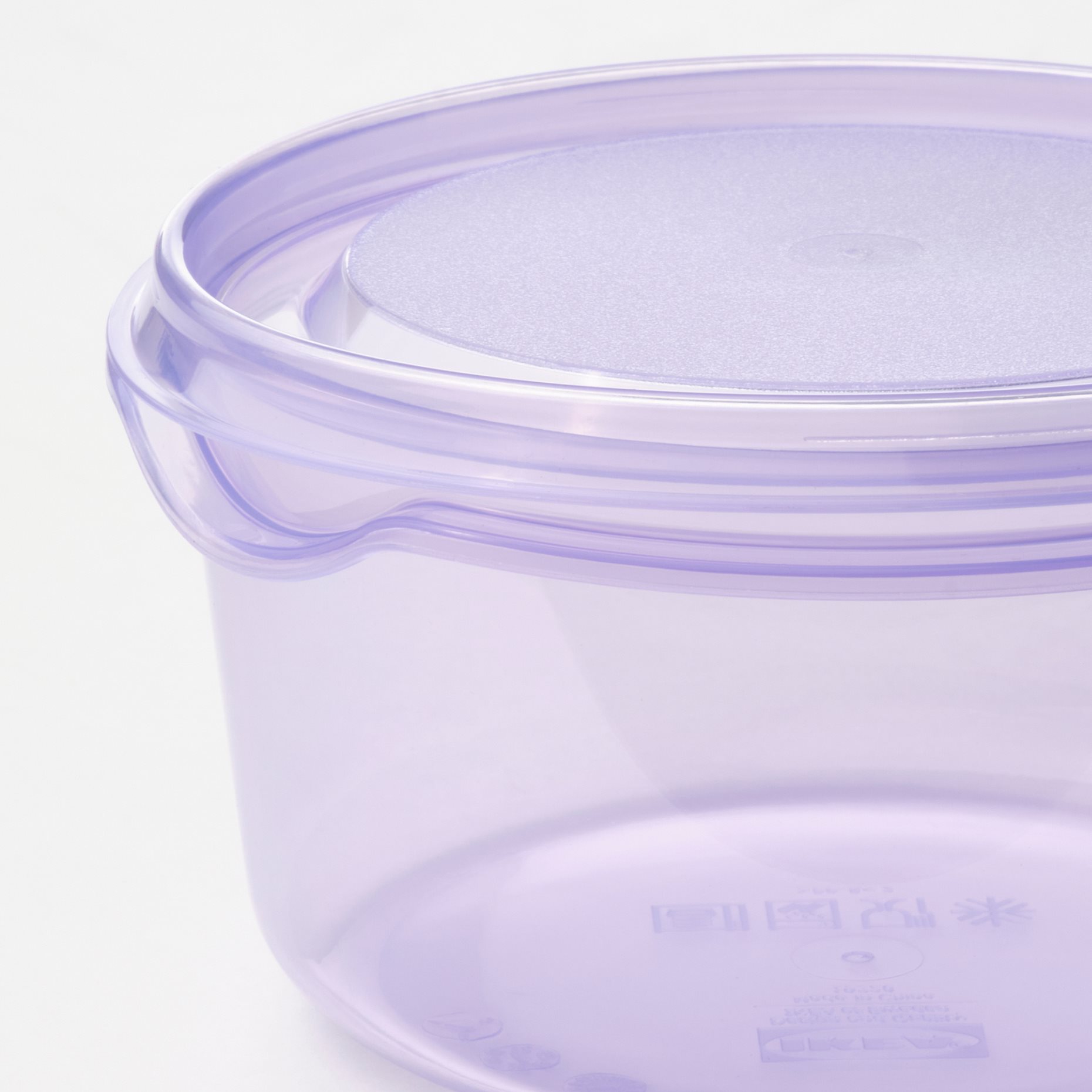 PRUTA, snack container with lid/2 pack, 0.3 l, 805.967.08