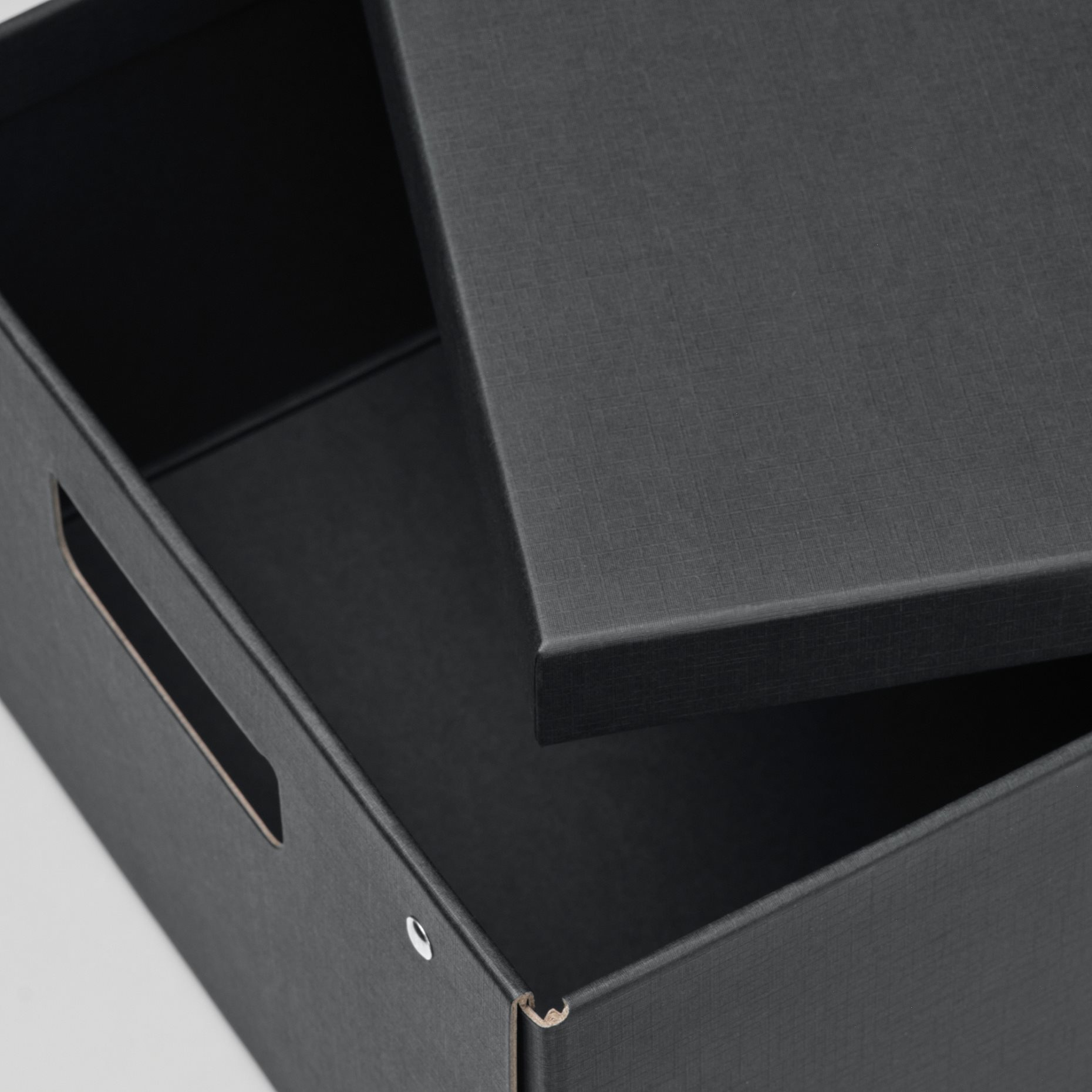 FJÄDERHARV, storage box with lid, 25x35x16 cm, 805.968.88