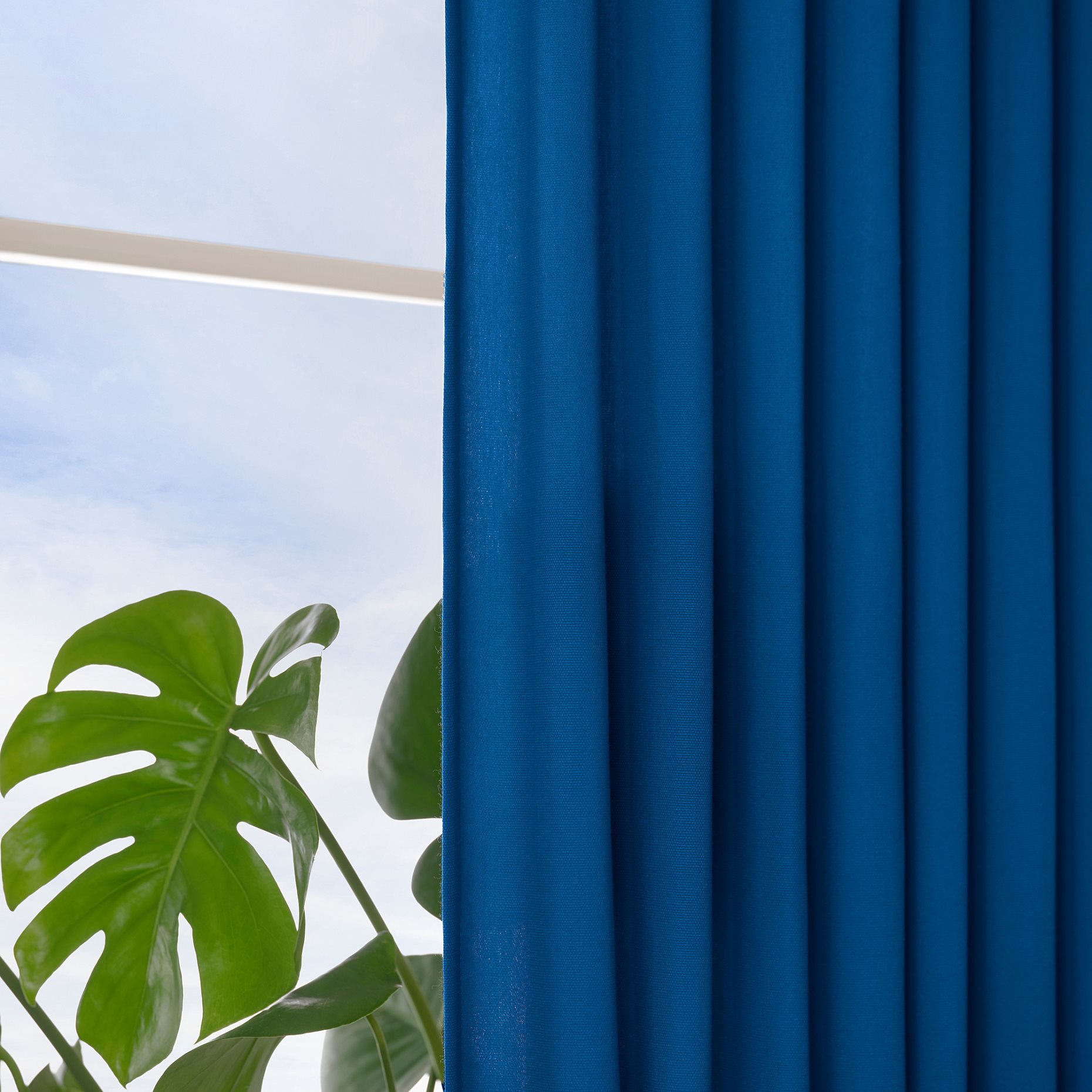 GINSTMOTT, curtains with heading tape/1 pair, 145x300 cm, 805.971.90