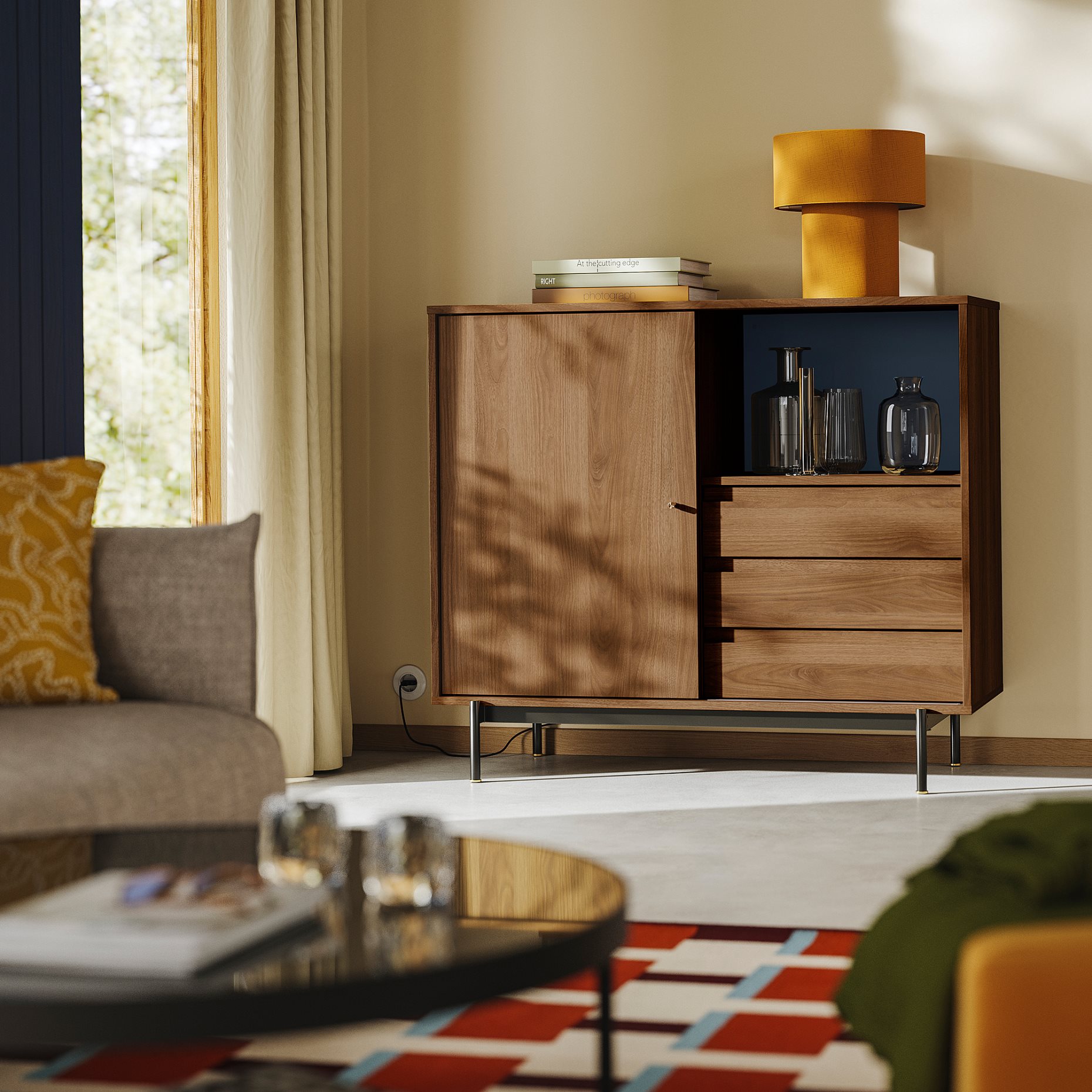 RÅDMANSÖ, ντουλάπι, 118x49x103 cm, 805.977.55