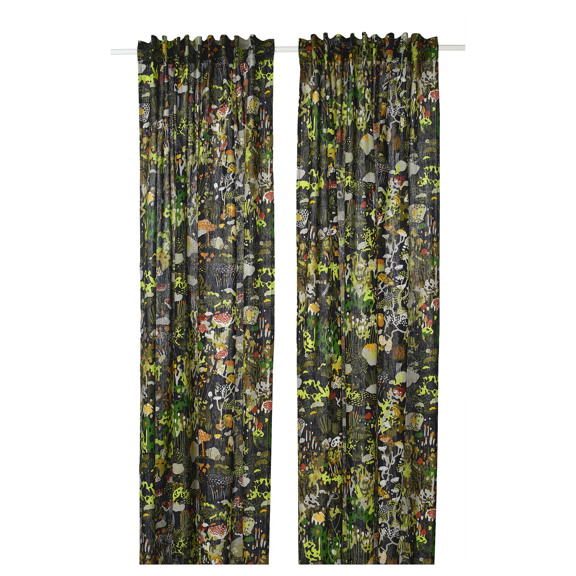 STOCKHOLM 2025, curtains with heading tape/1 pair, 145x300 cm, 806.010.88